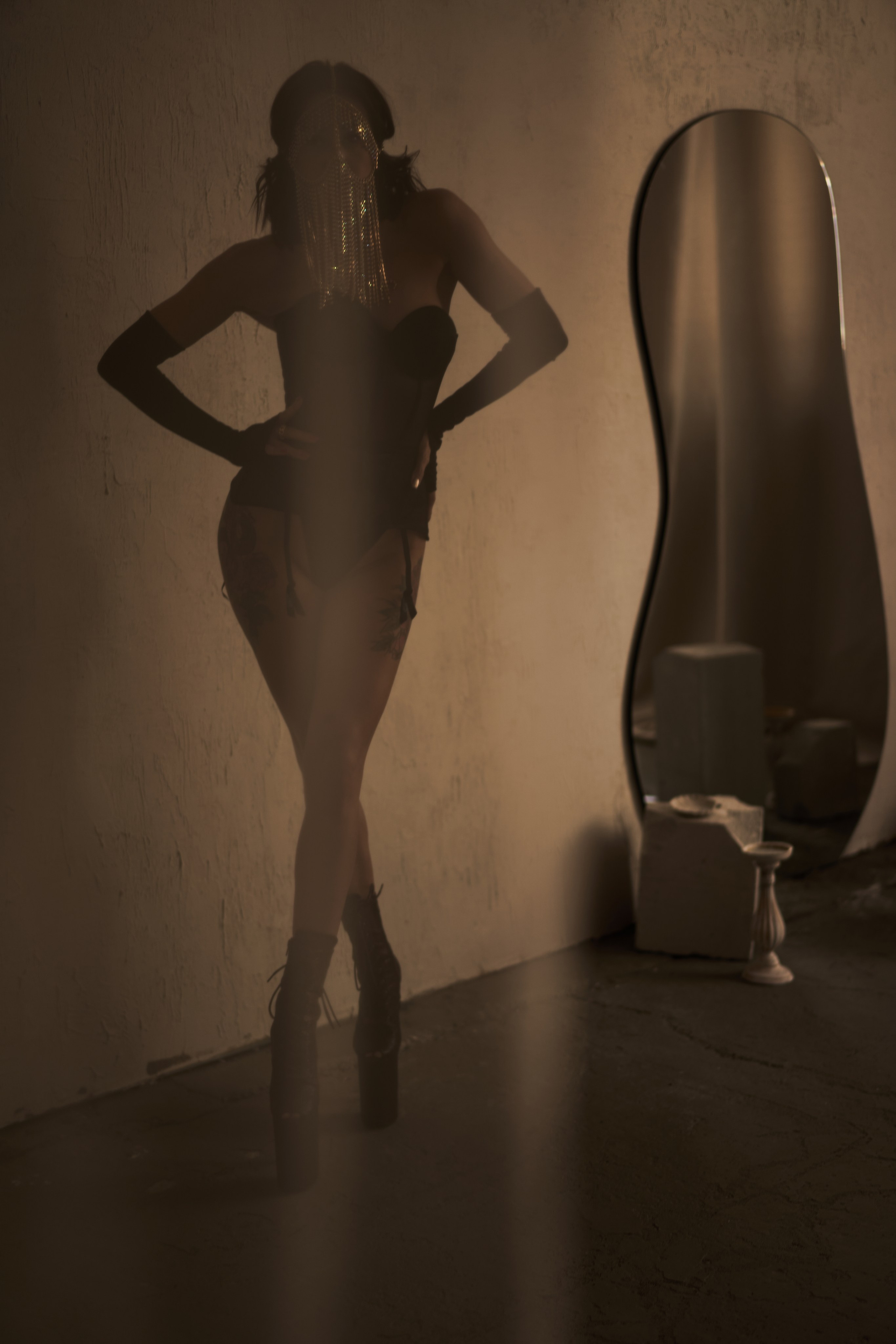 Будуарная фотосессия в студии. Фотограф Екатеринбург Кокшарова Александра