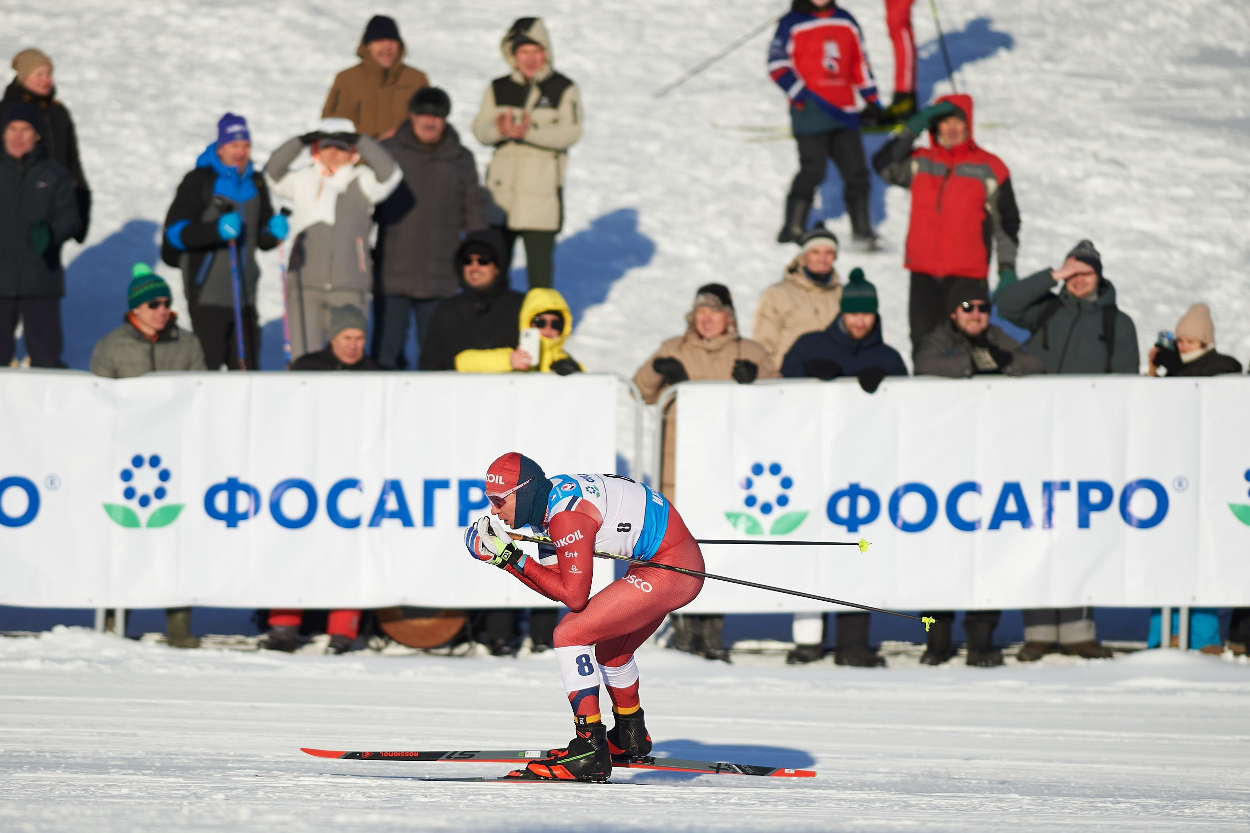VI этап ФосАгро Кубка России по лыжным гонкам. Спринт. Ижевск 25.01.2025. Спортивный репортажный фотограф в Ижевске Сергей Мерзляков