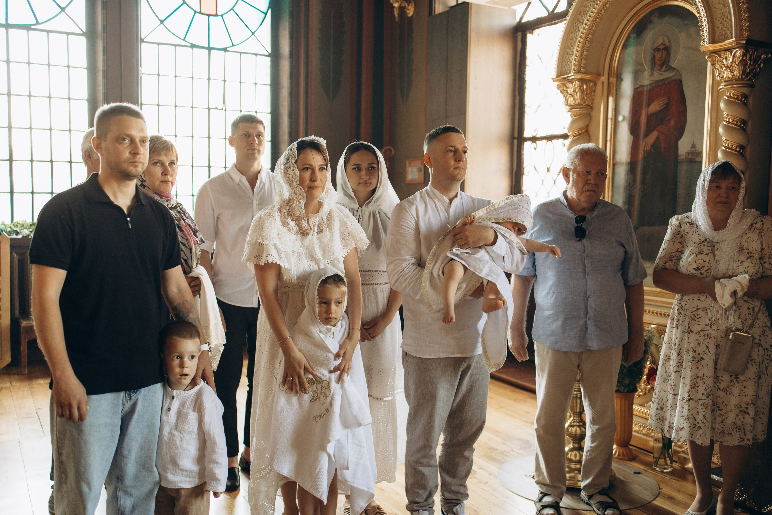 Двойное крещение Анны и Саши. Самый теплый фотограф в Краснодаре Рябоконь Ксения