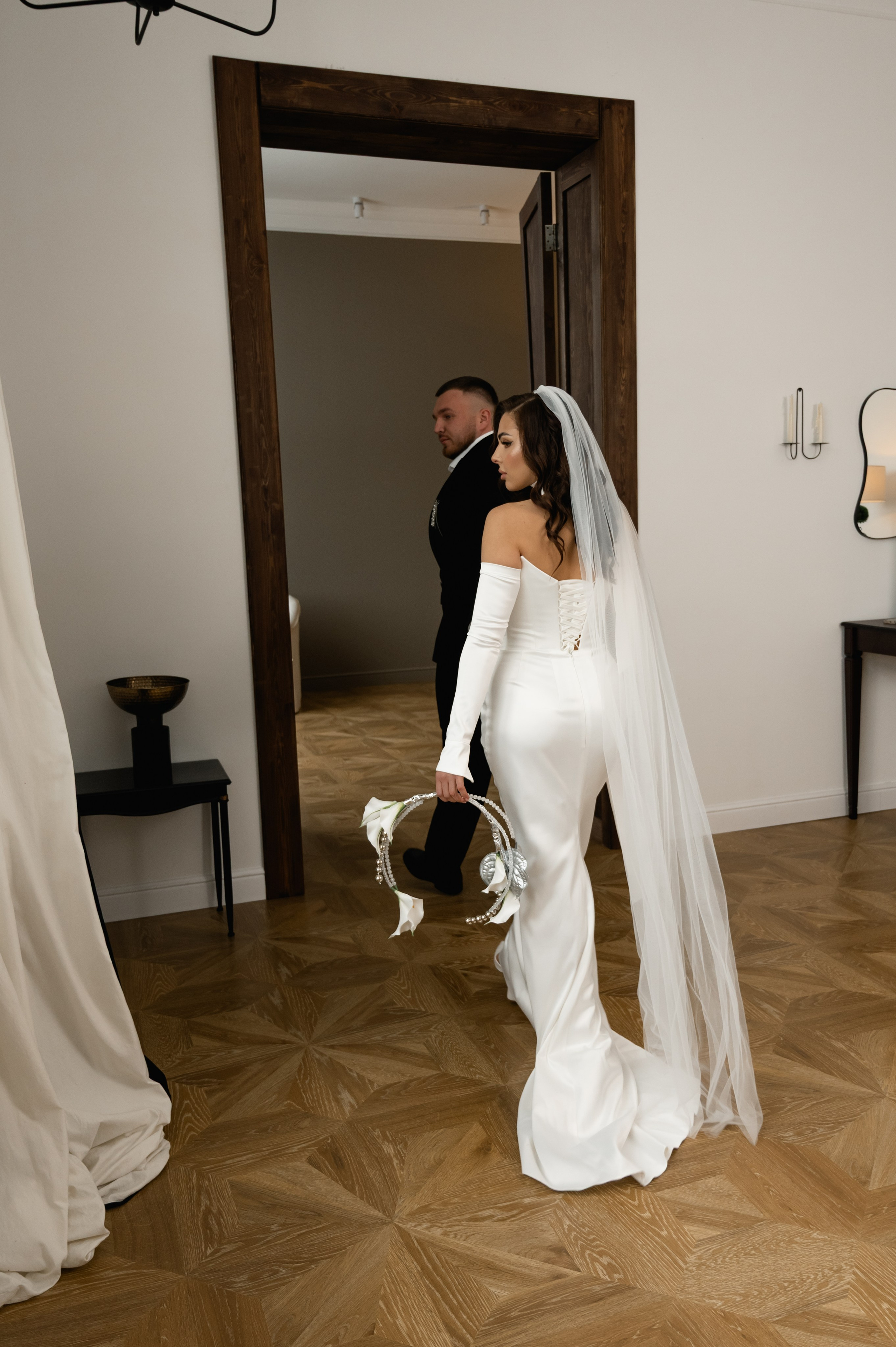 Свадебная фотосессия в студии. Свадебный и семейный фотограф в Краснодаре Алина Мельник