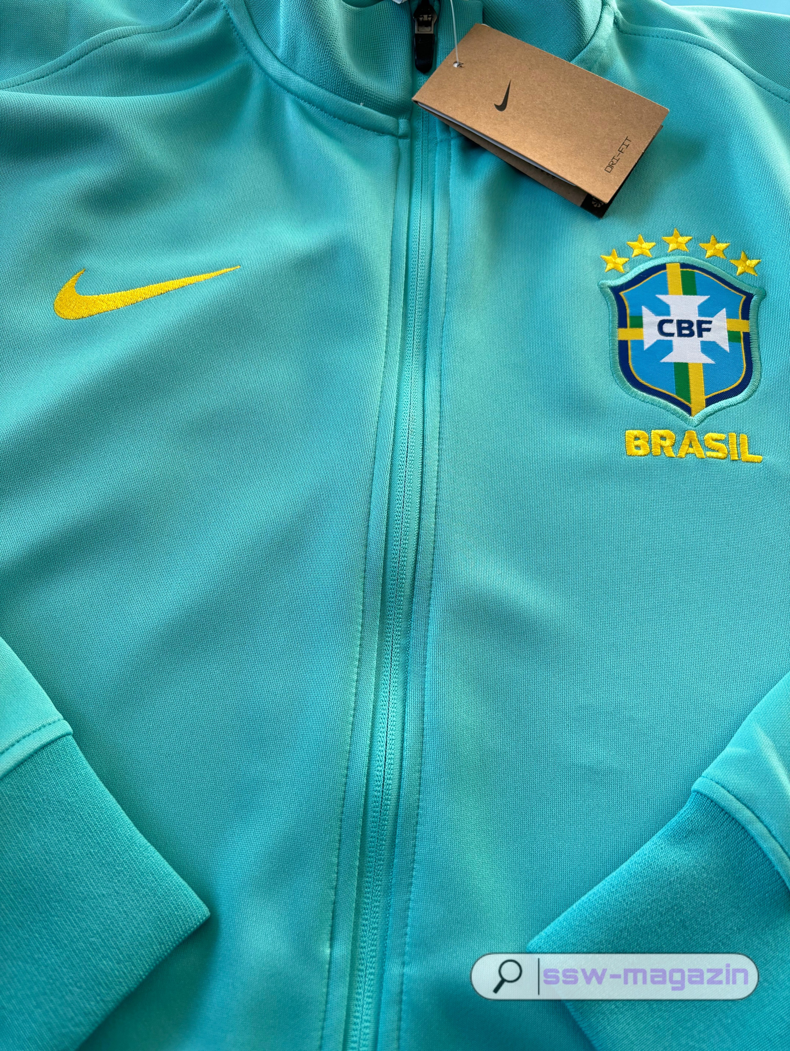 Тренировочная кофта сборной Бразилии 2024-2025 заказать. Футбольный магазин — ssw_magazin
