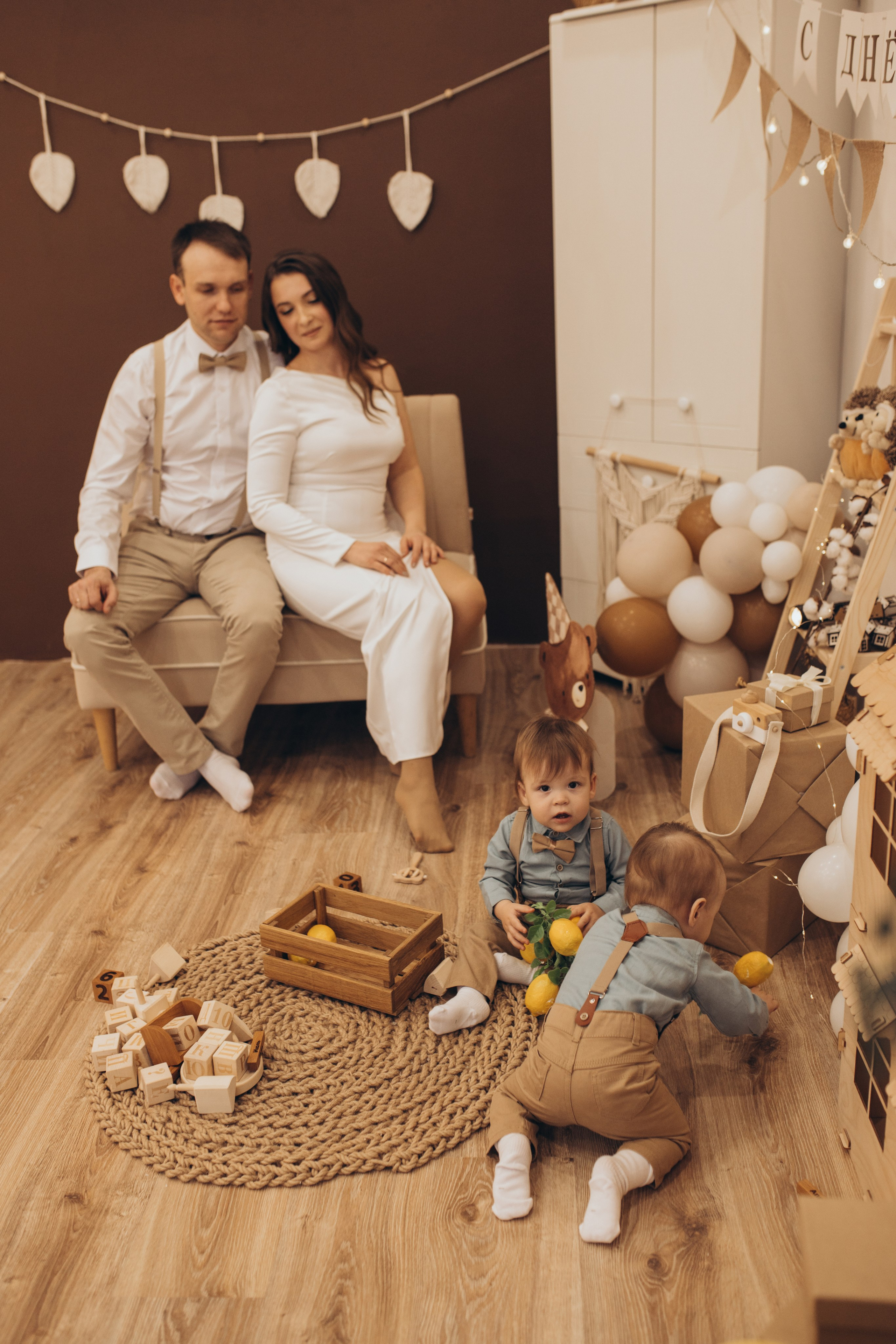 Годовасик Петра и Савелия. Свадебный и семейный фотограф в Белгороде Евгения Курочкина