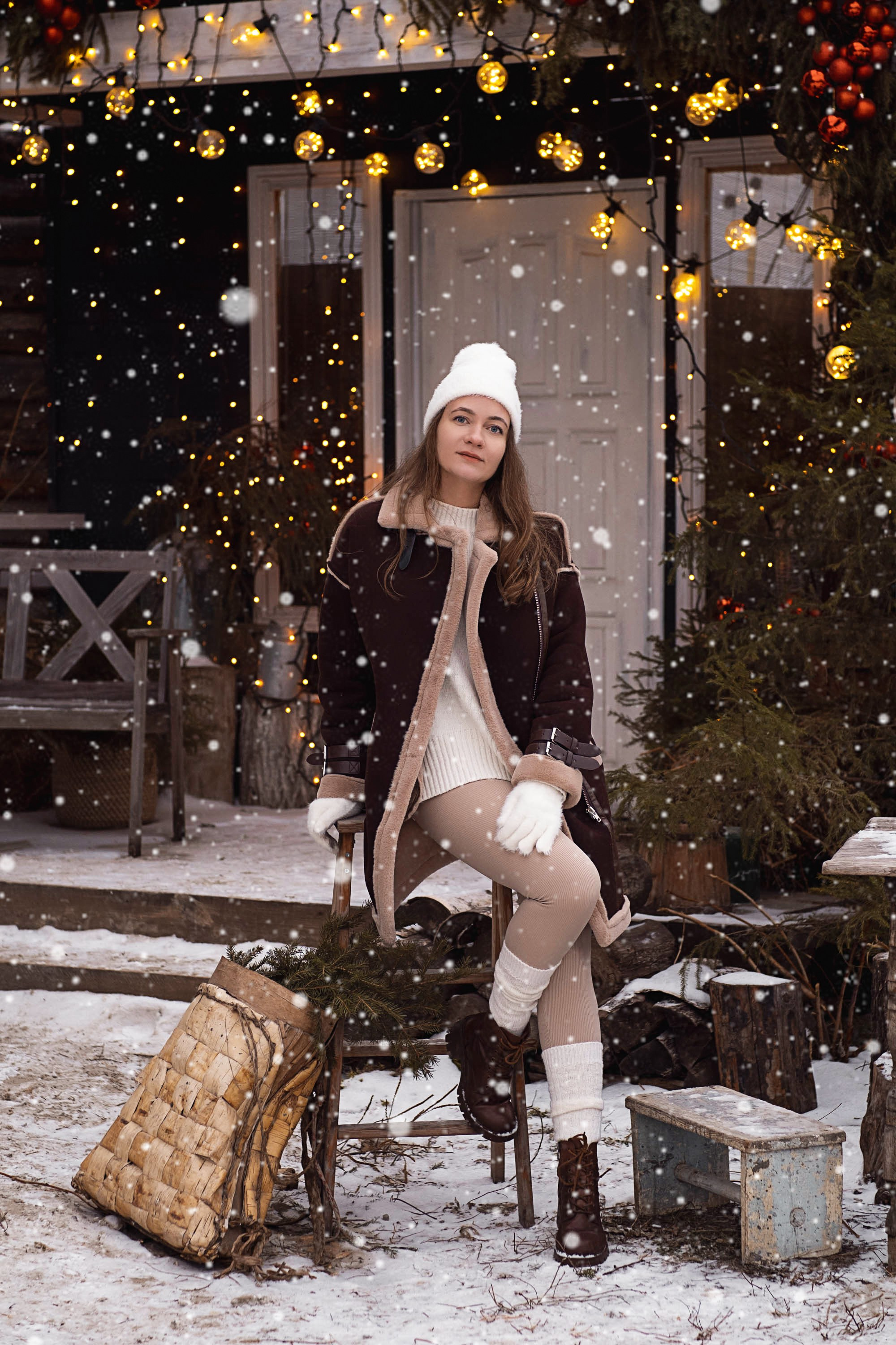 Новогодняя фотосъёмка для Юлии. Свадебный и семейный фотограф в Тюмени Екатерина Дубровина