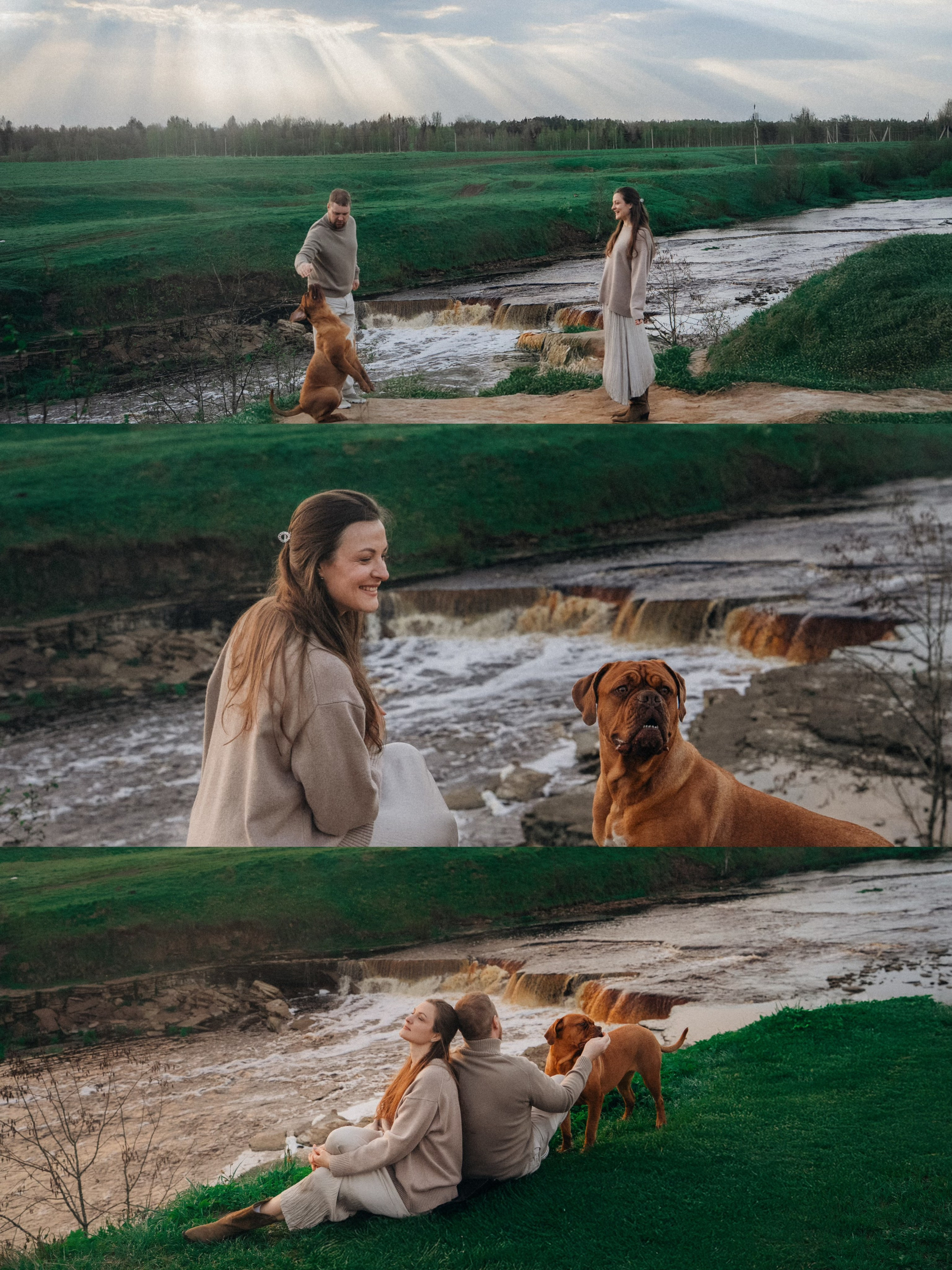 Оксана, Иван и Мандаринка. Фотограф анималист в Москве и Санкт-Петербурге Свиридова Анна
