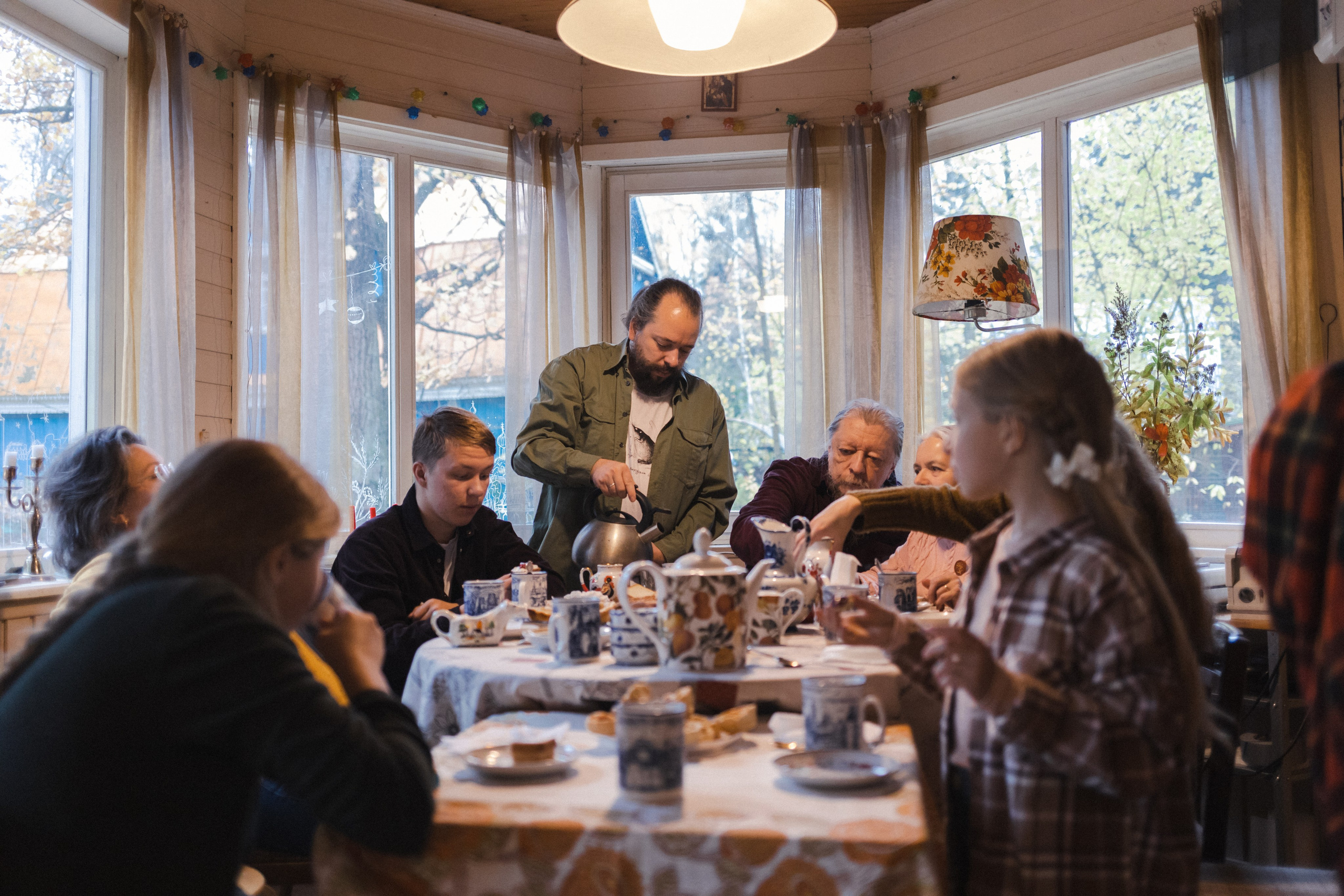 Five o'clock (история большой семьи). Семейный фотограф в Москве