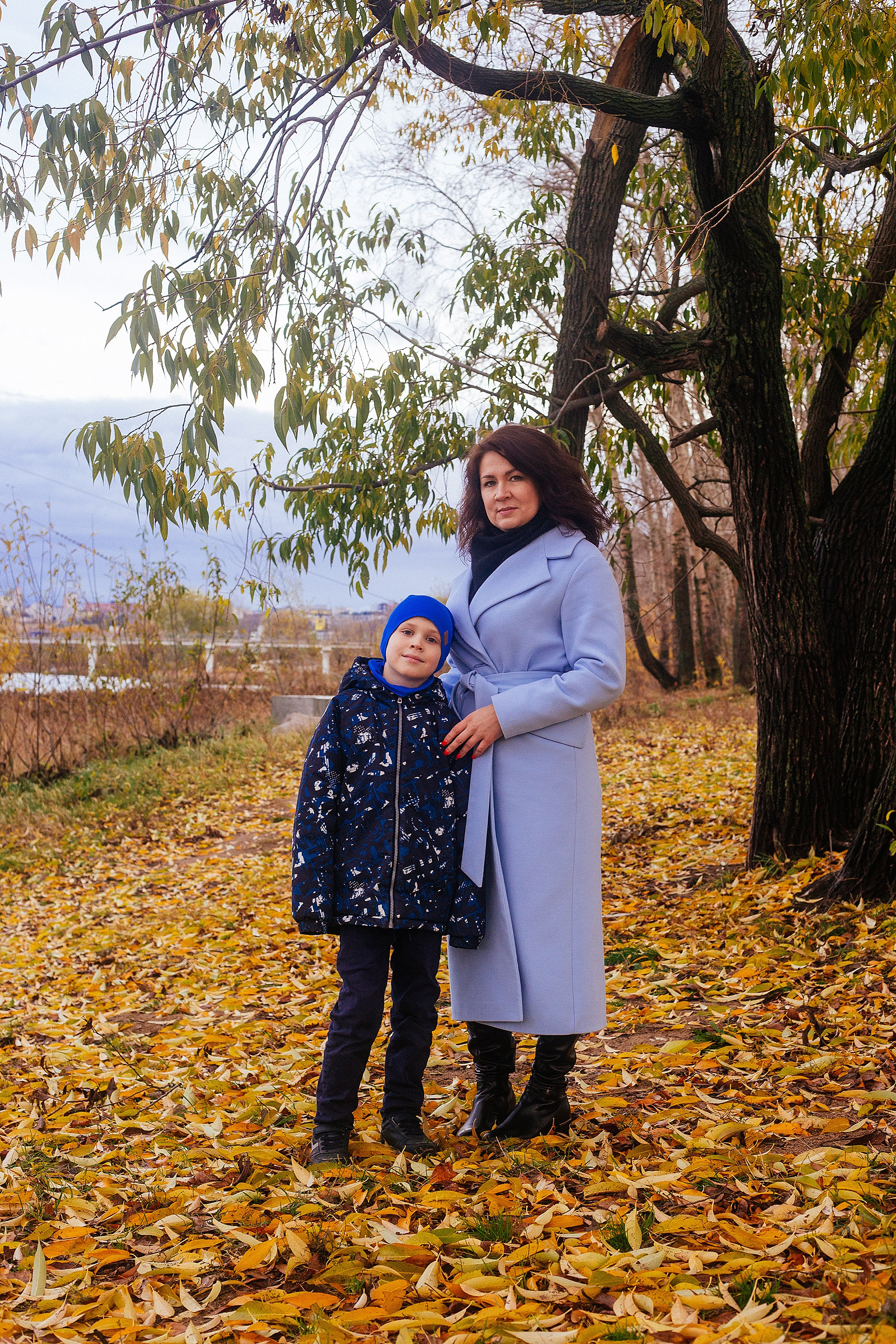 Осенняя фотопрогулка Дианы и Антона. Детский и семейный фотограф, фотограф мероприятий Нижний Новгород