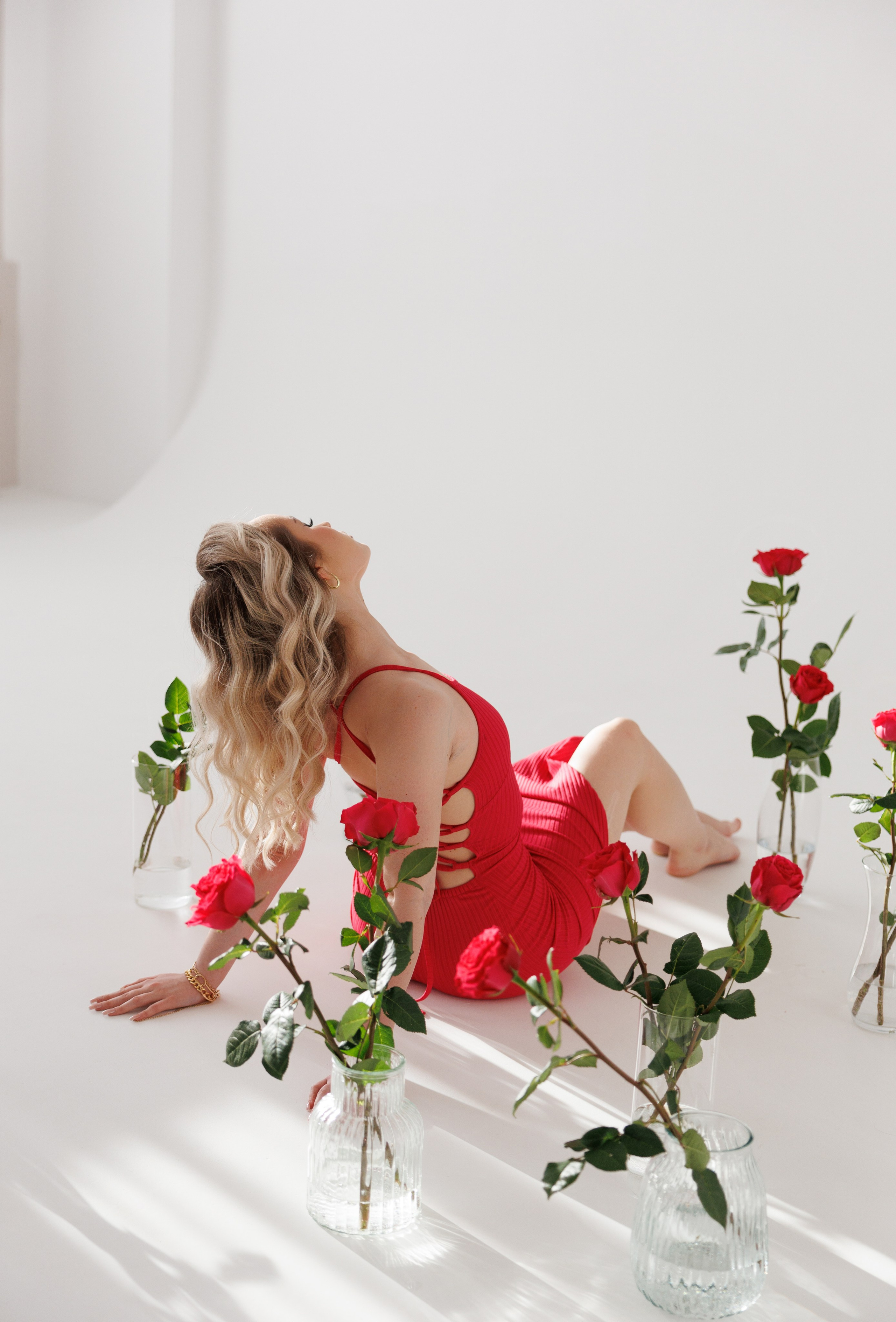 Цветочная съёмка с Юлией. Свадебный и портретный фотограф в Миассе Филиппенко Дарья