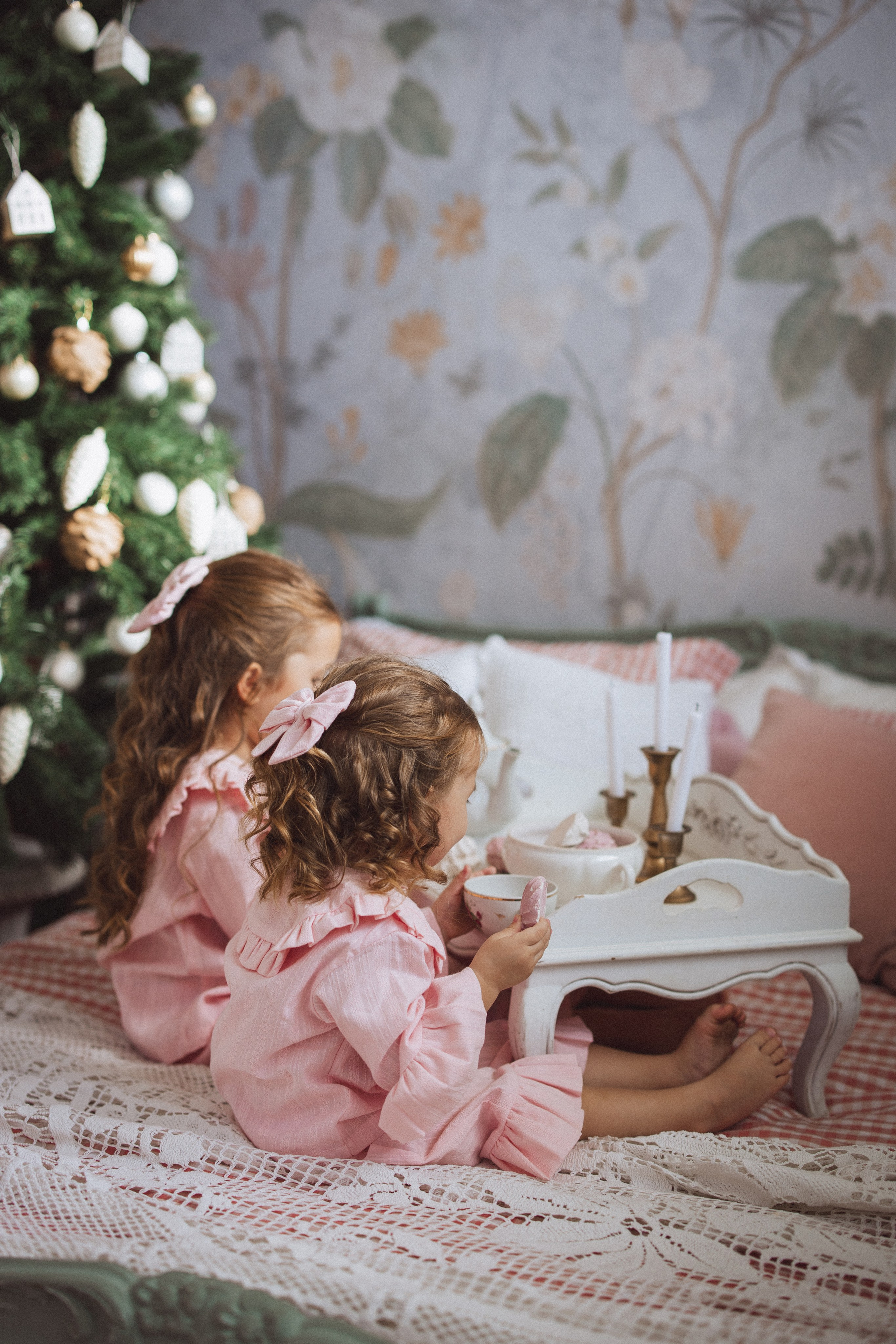 Новогодняя фотосессия в стиле Винтаж. Семейный и детский фотограф в Краснодаре Анна Трашкова