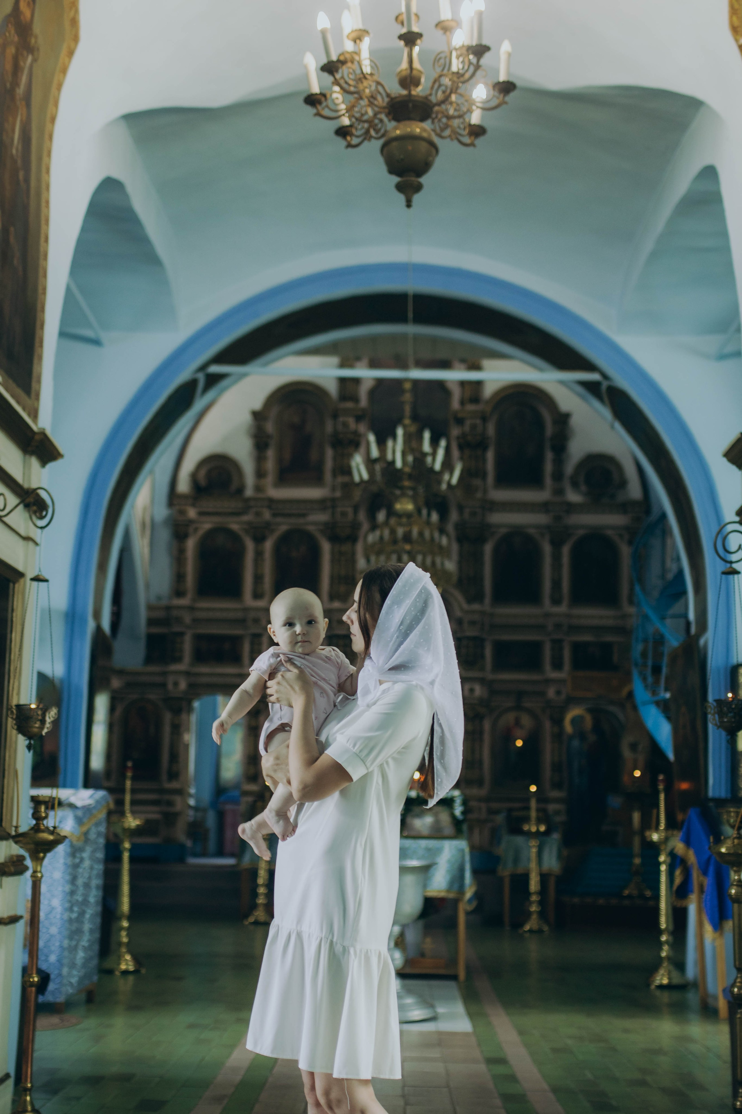 Таинство крещения. Фотограф НИНА ФЕДОРОВА