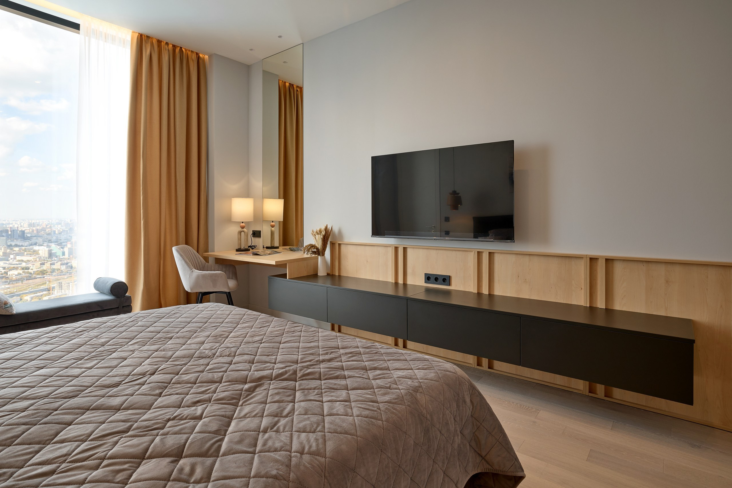 Съёмка видовых квартир Capital Towers в Москве. Антон Артюшин, портретный фотограф. Москва