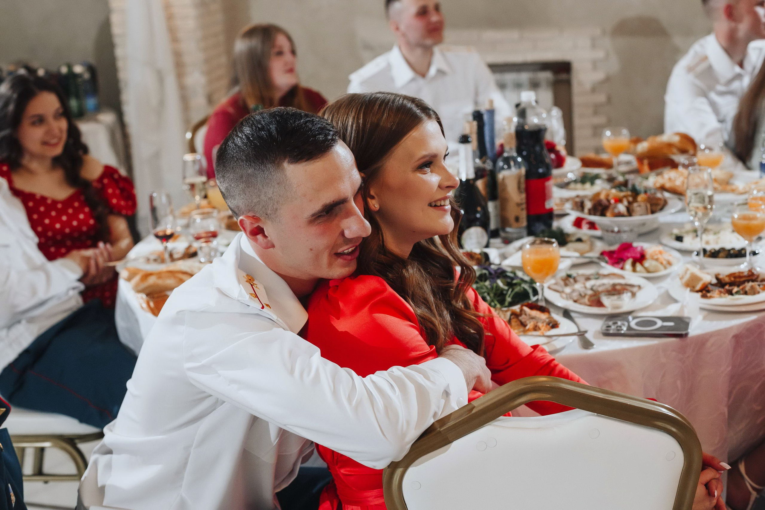 Банкет офицеров выпускников академии связи. Свадебный фотограф Игорь Брундасов 8PHOTO на свадьбу венчание загс СПб