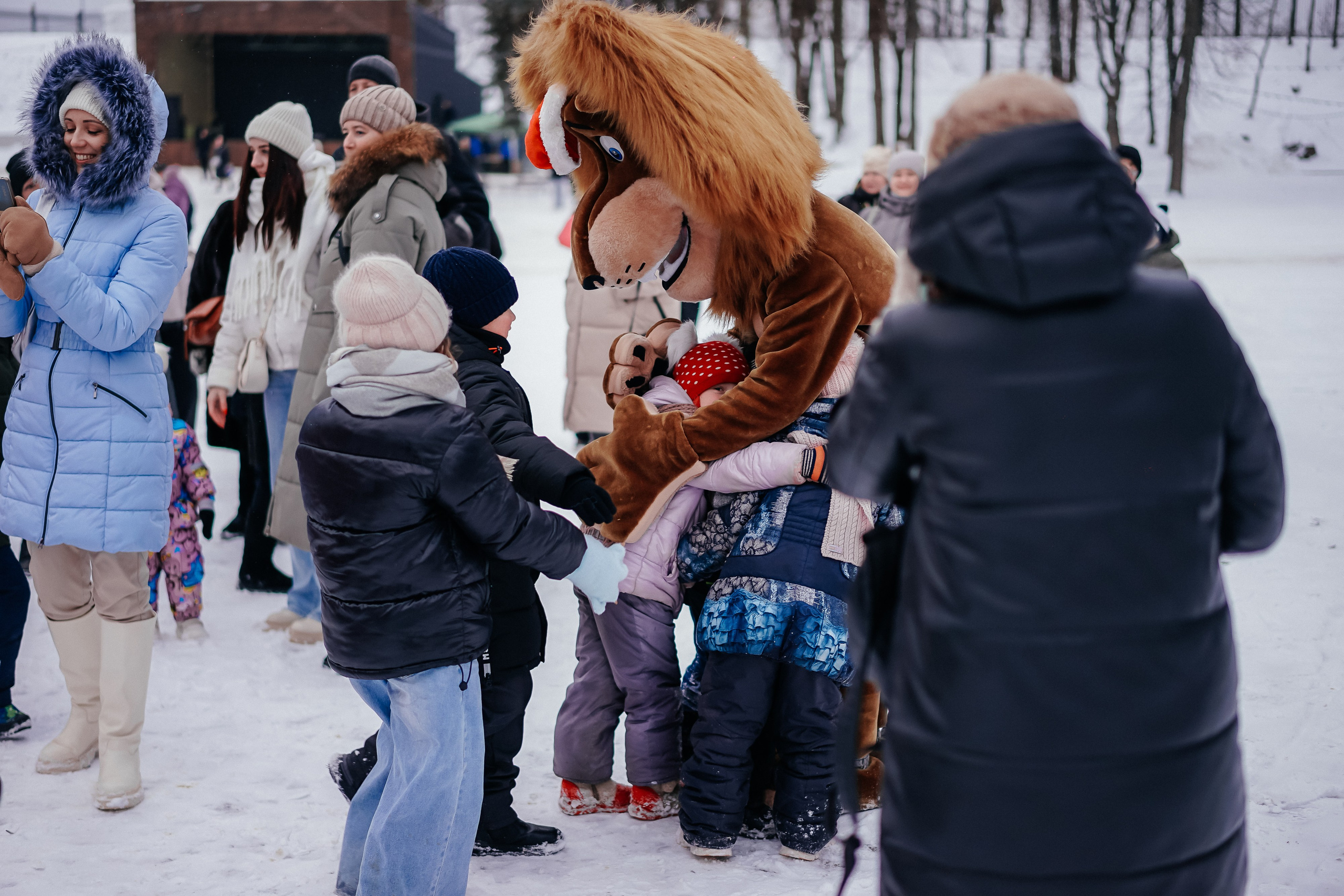 «Предновогодний переполох» Лопатинский сад, 14.12.2024. Фотограф и видеограф Смоленск | Студия Цезарь