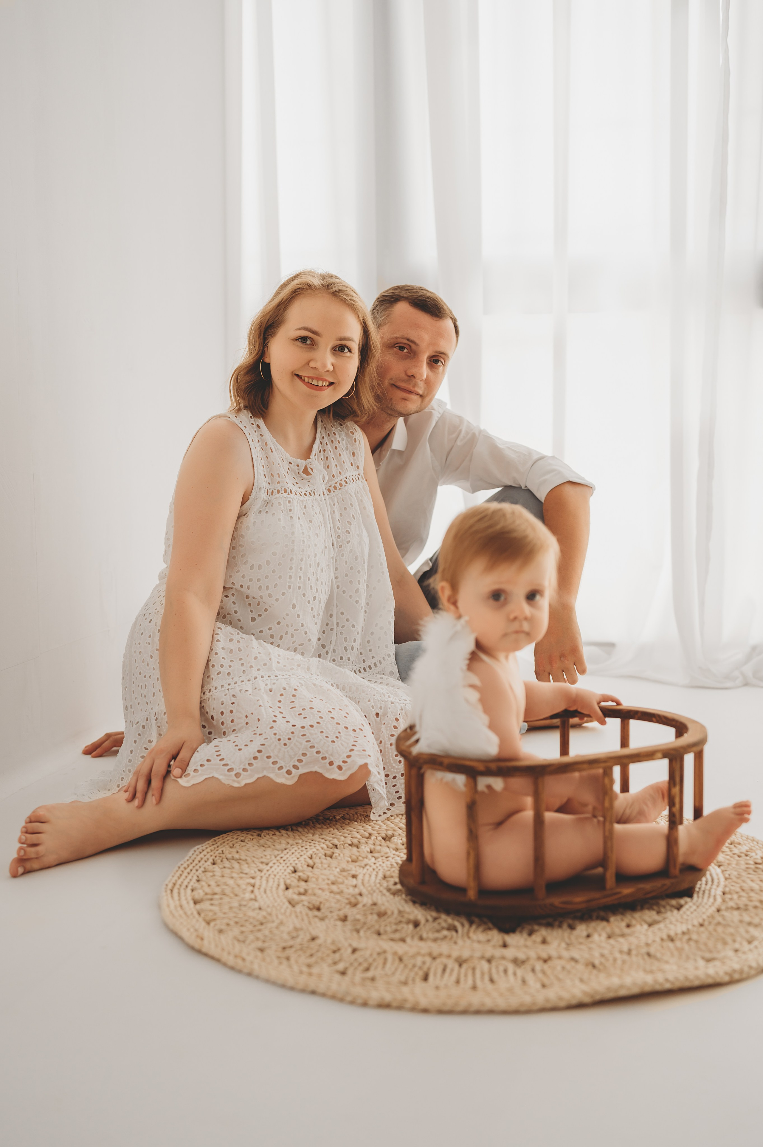 Семейные фото в минимализме. Детский и семейный фотограф Ирина Гладких