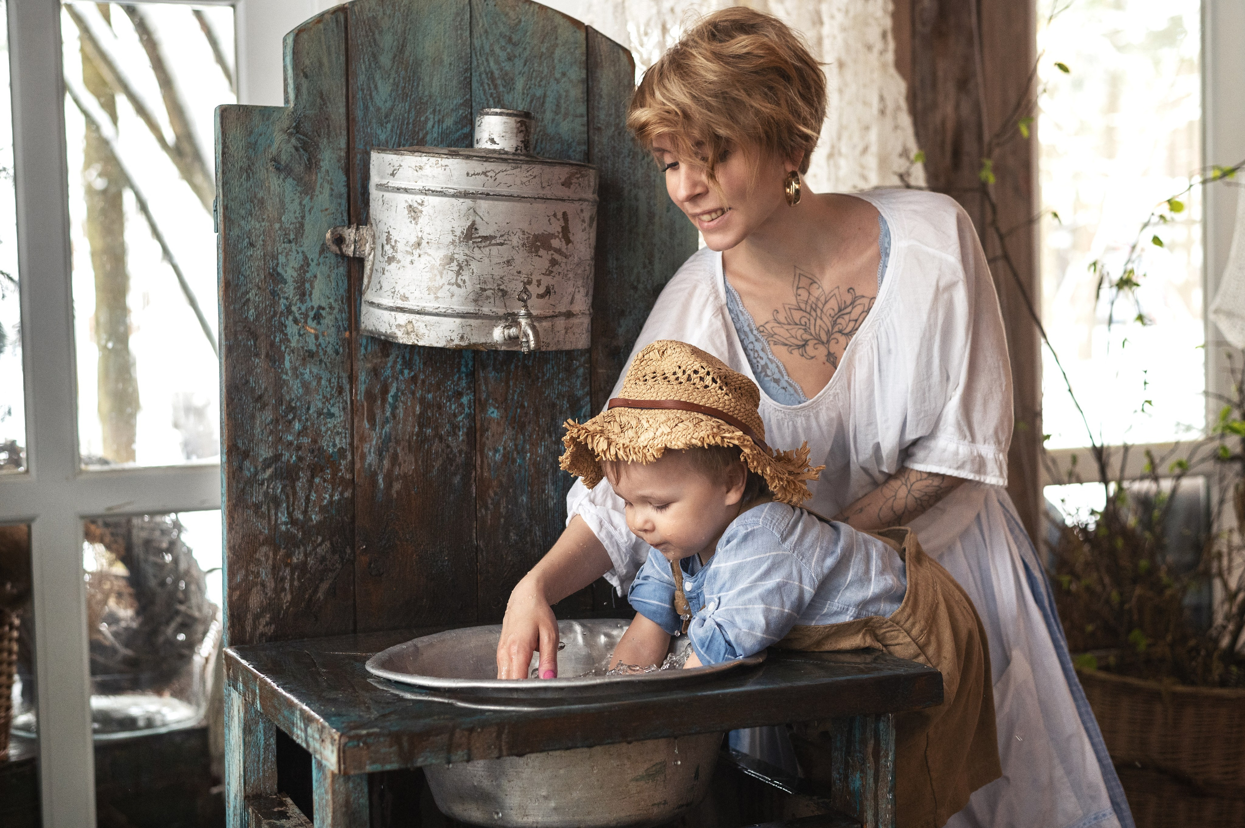 Весенняя фотосессия в Домике в лесу