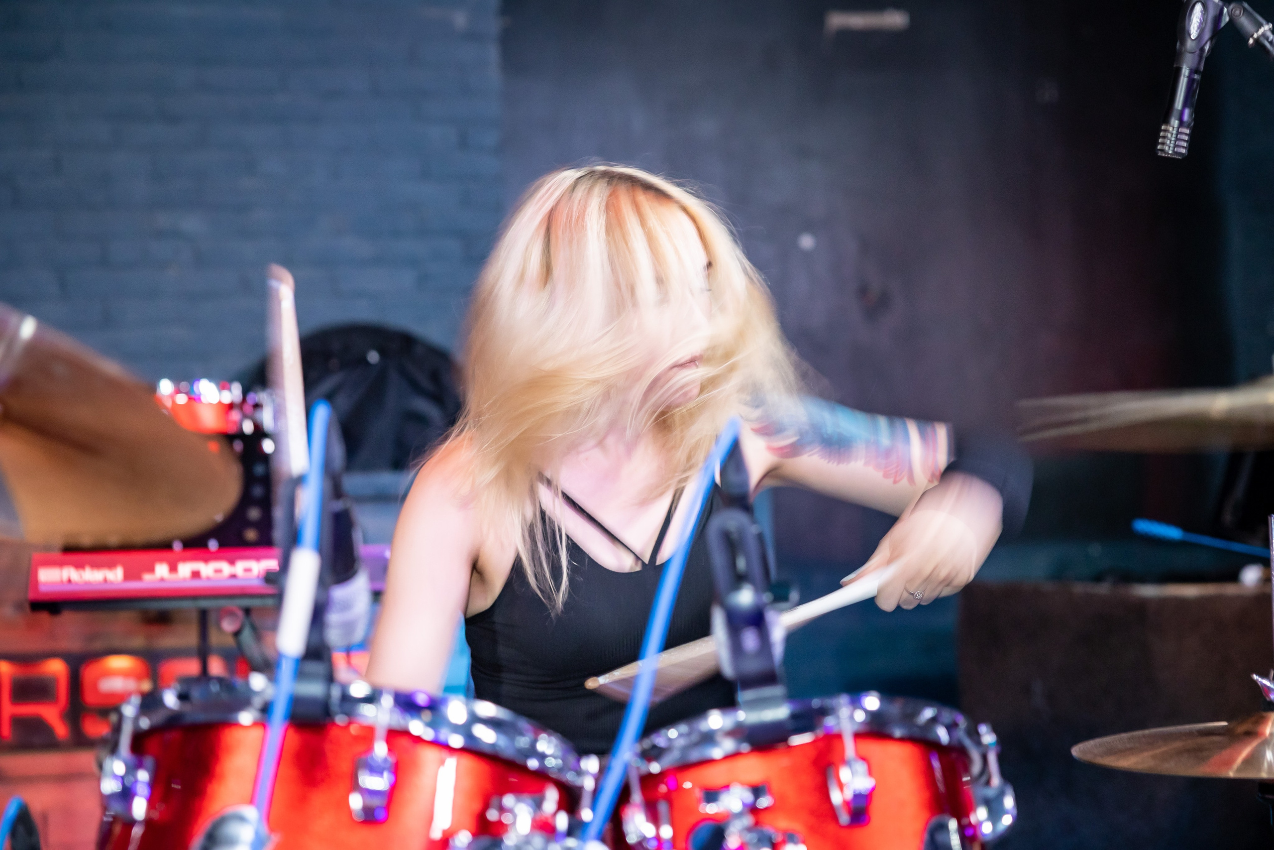 Концерт «Не Школа Барабанов» в Клубе «SOVA». Фотограф Владимир Охрименко