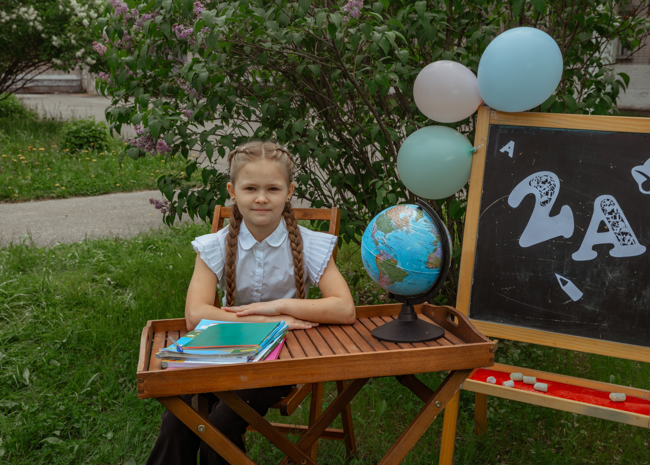 Школьная фотозона. Семейный и детский фотограф в Нижнем Новгороде