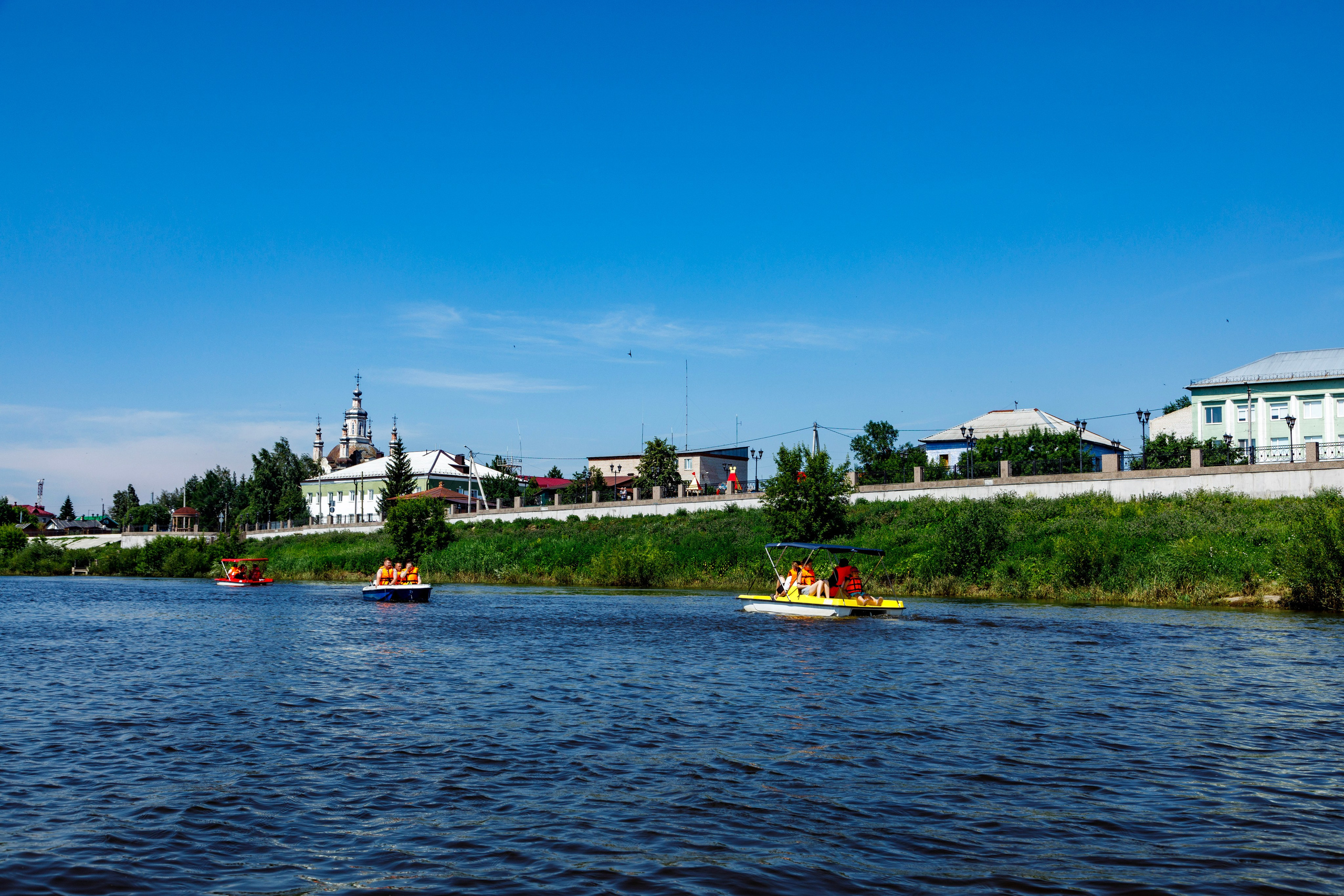 Прогулки по реке. Фотограф Андрей Гузеев