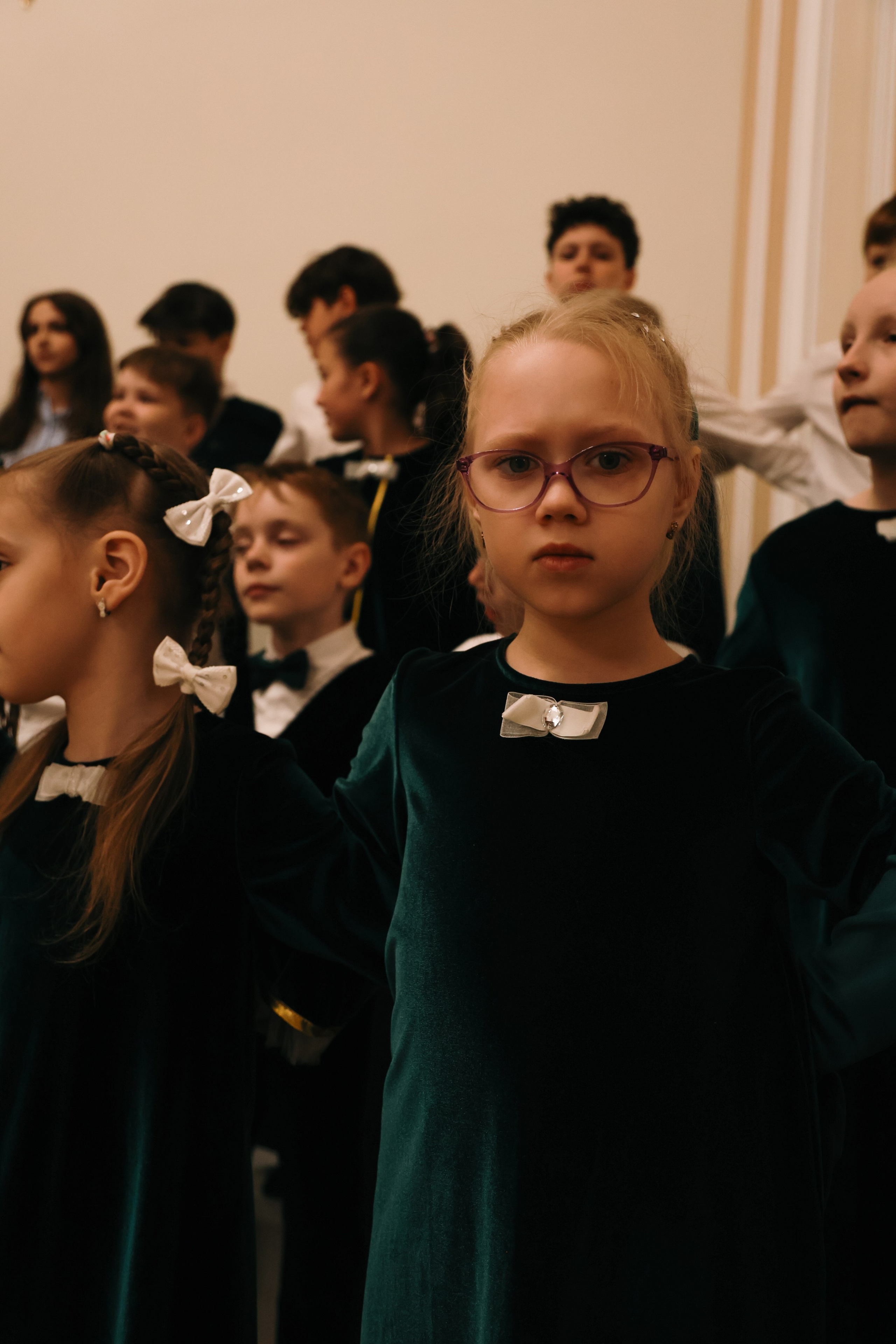 Отчетный концерт Детского хора Филармонического общества. Репортажная съемка. Фотограф в Санкт-Петербурге Валерия Закатеева