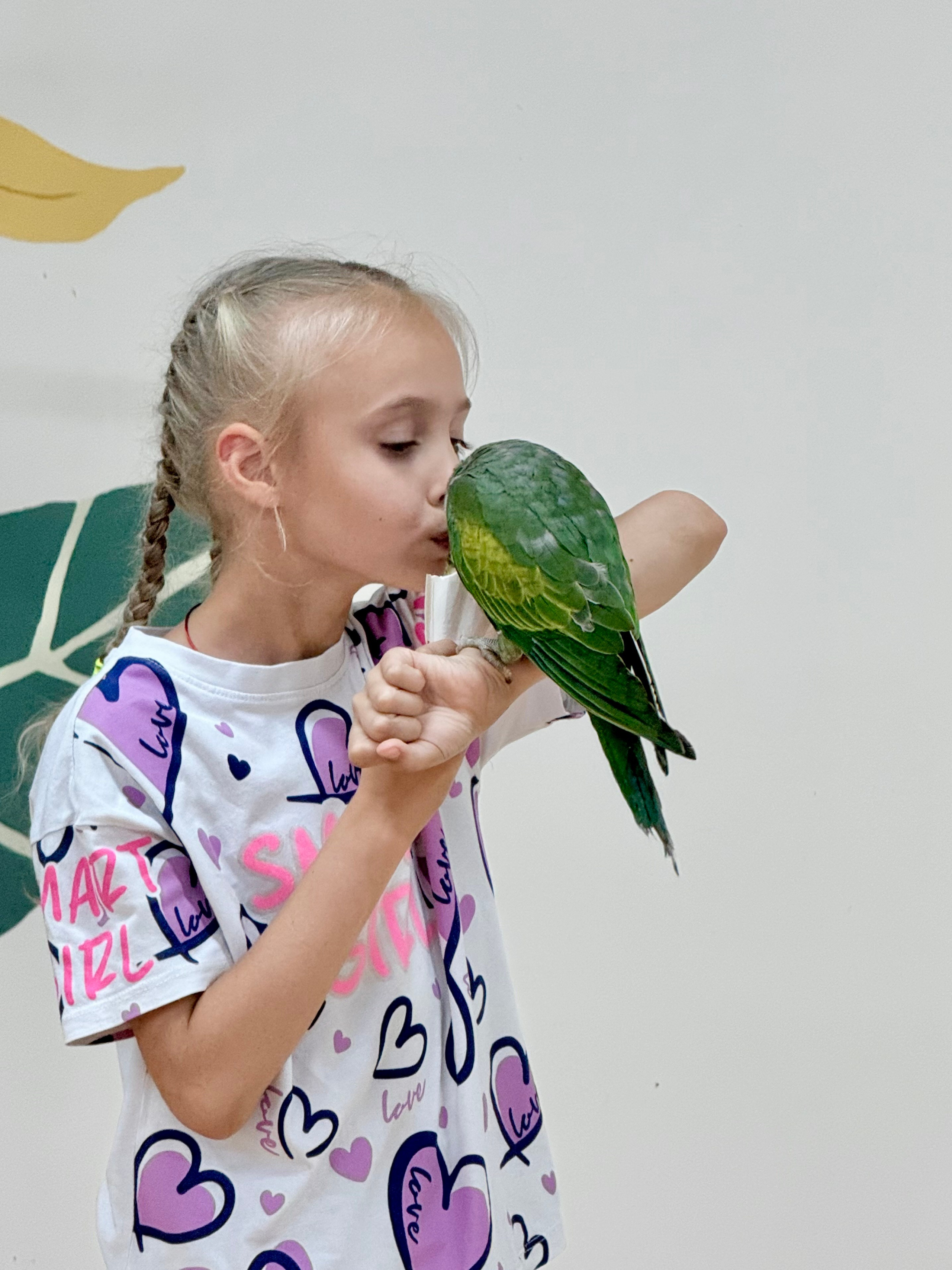 Попугайчики и детки. Фотограф и видеограф Апокина Мария Москва