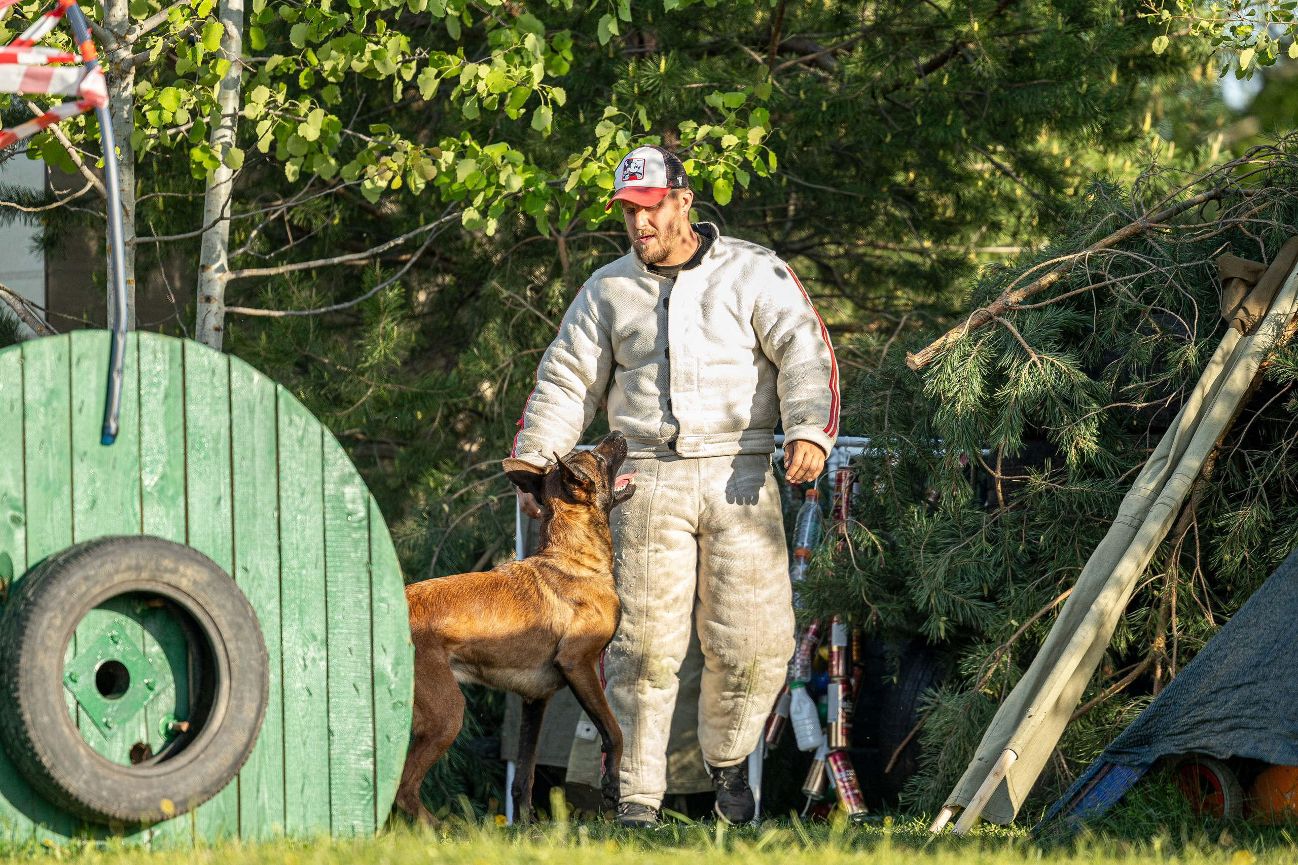 Испытания по мондьорингу в Нижнем Новгороде. Фотограф-анималист Анна Маринич