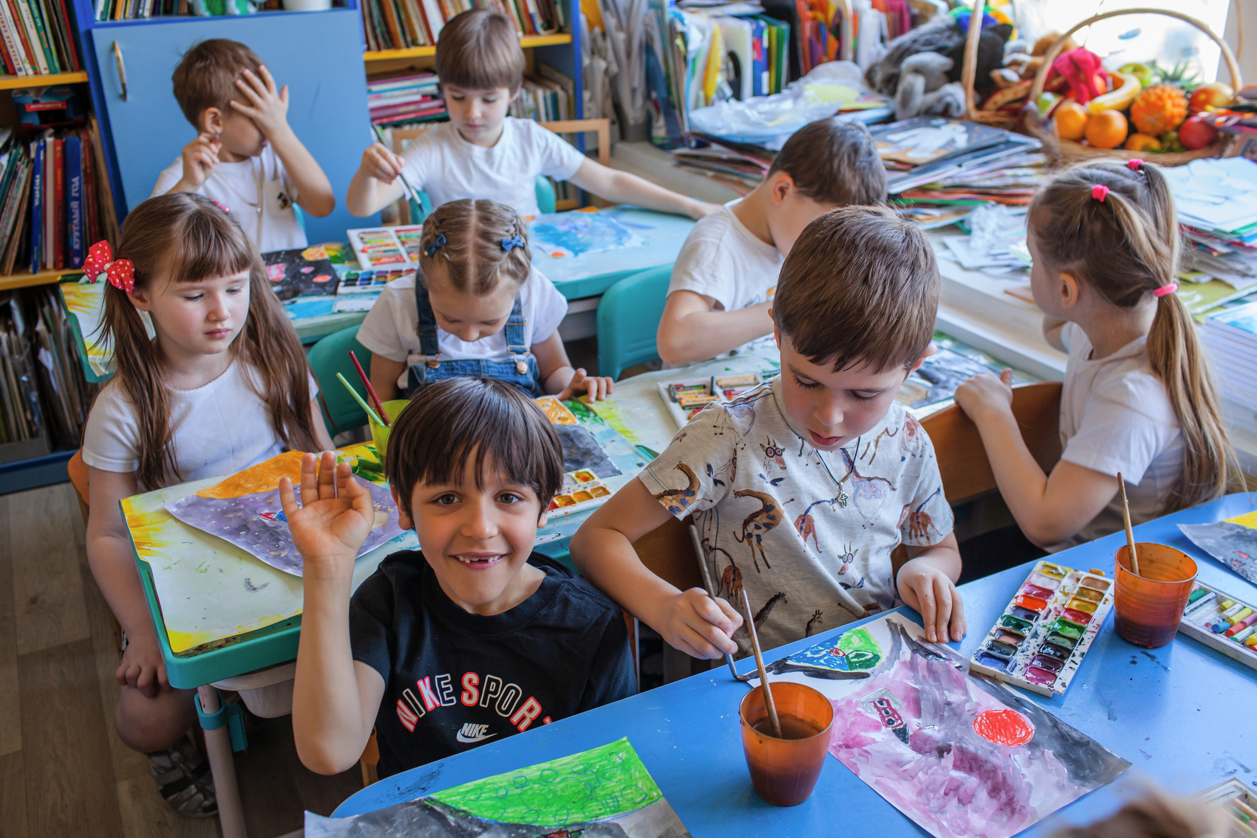Детский сад. Съёмка для выпускных альбомов. Семейный фотограф в Москве Наталья Чуб, заказать Фотокнигу