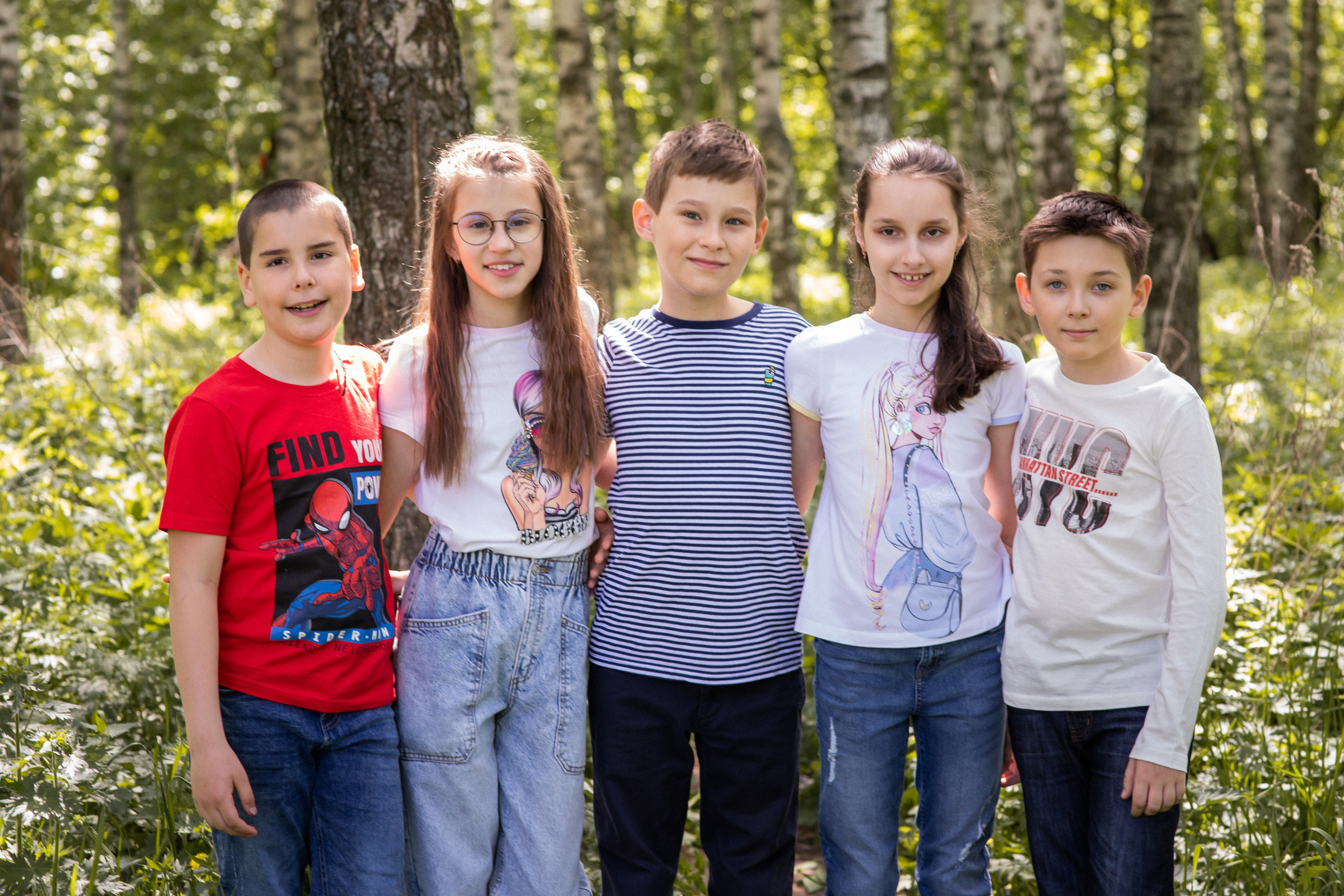 Съёмка 4 класса для выпускных альбомов. Семейный фотограф в Москве Наталья Чуб, заказать Фотокнигу