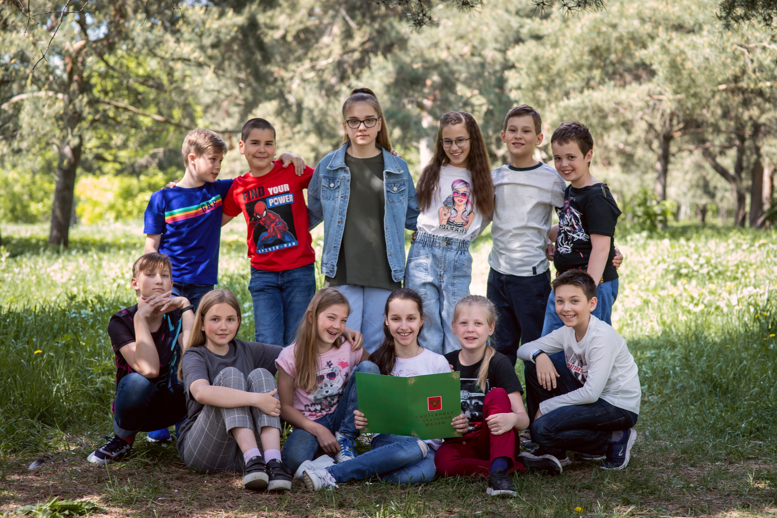 Съёмка 4 класса для выпускных альбомов. Семейный фотограф в Москве Наталья Чуб, заказать Фотокнигу