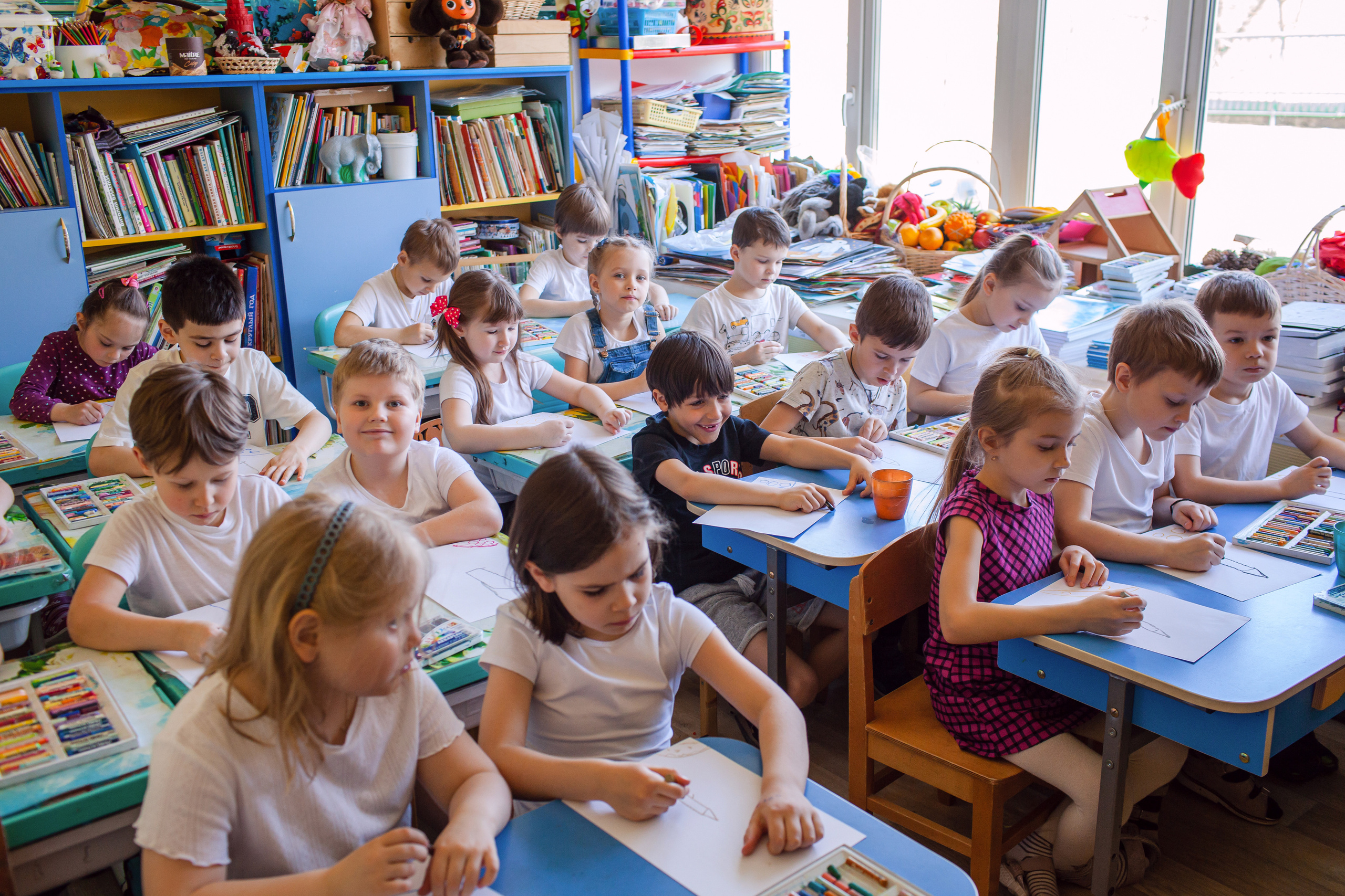 Детский сад. Съёмка для выпускных альбомов. Семейный фотограф в Москве Наталья Чуб, заказать Фотокнигу