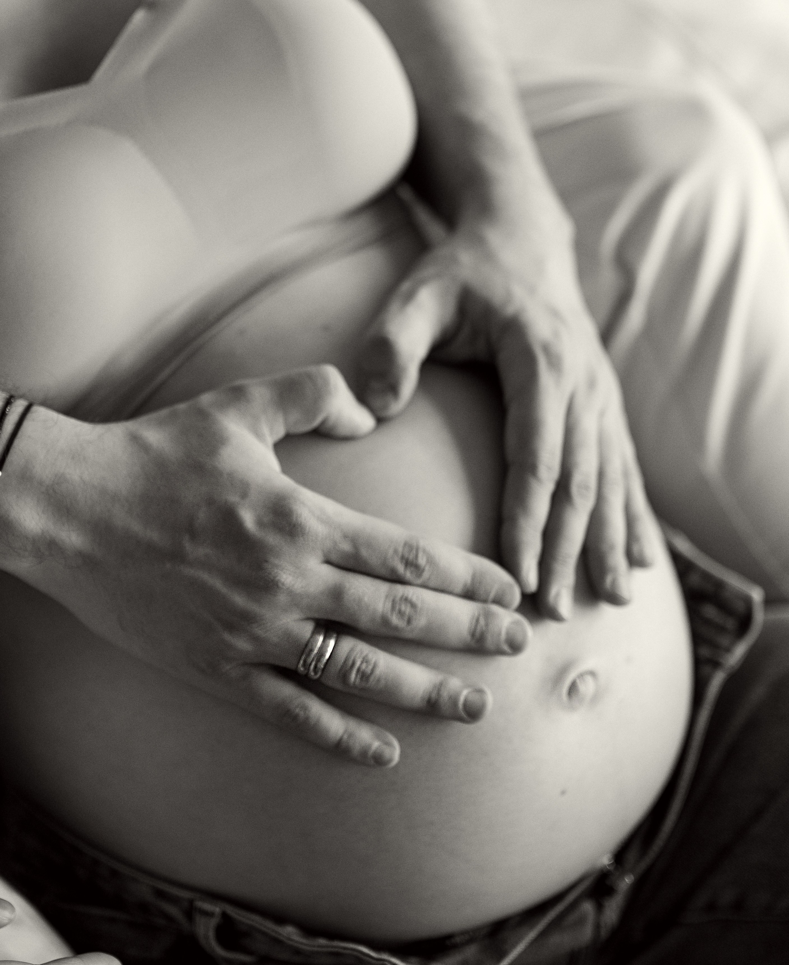 Фотосессия беременности в фотостудии. Семейная фотосессия Бутово Москва фотограф Алина Морщагина