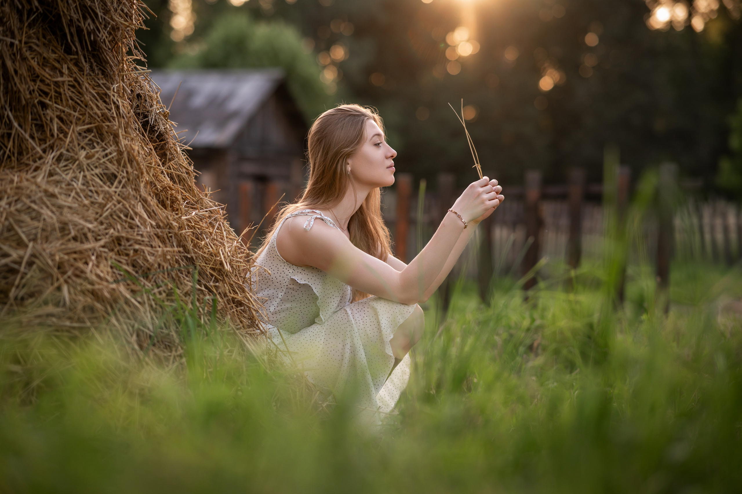 Анастасия в кинодеревне (Горки Ленинские)
