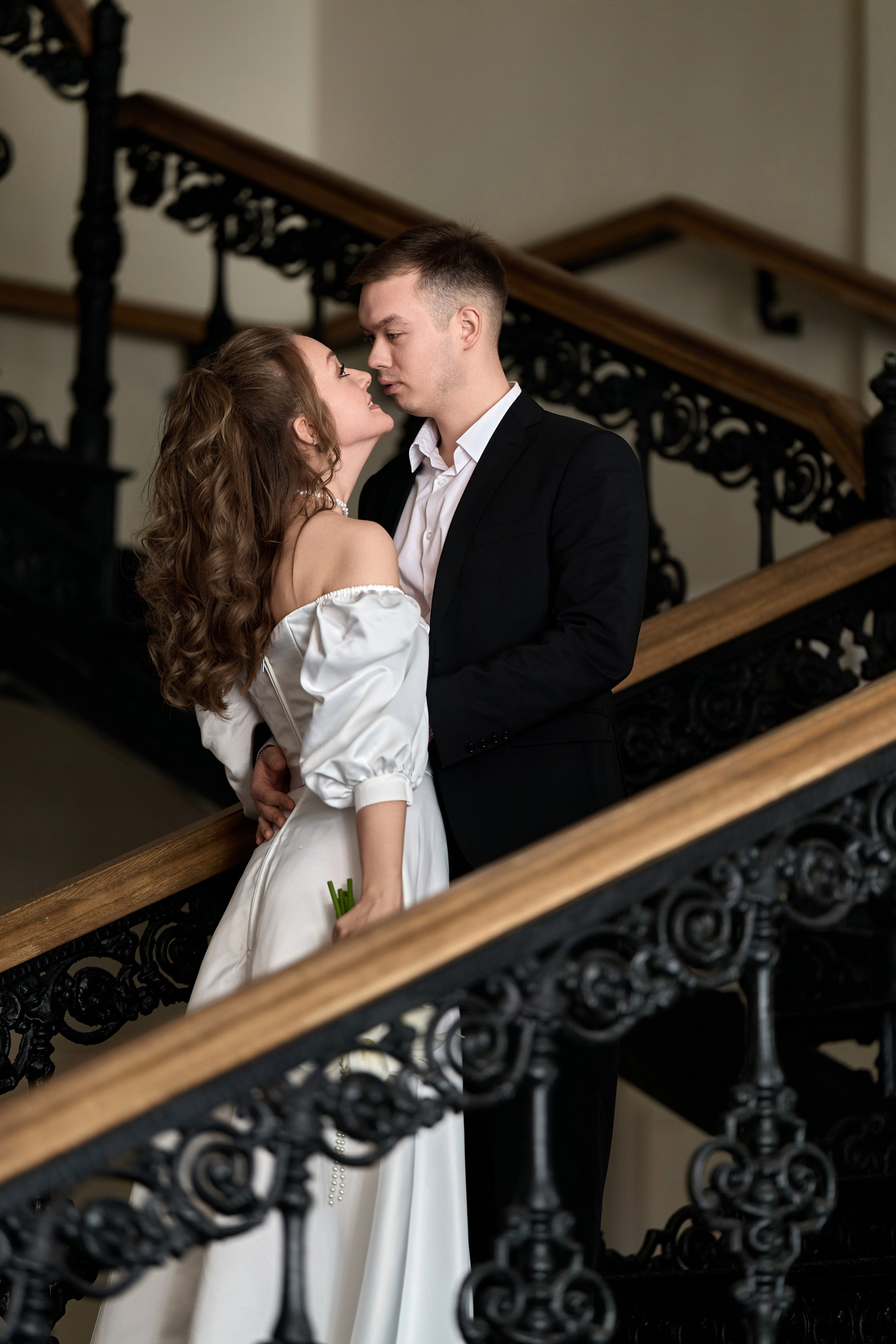 Свадебная фотосессия в гостинице и в студии