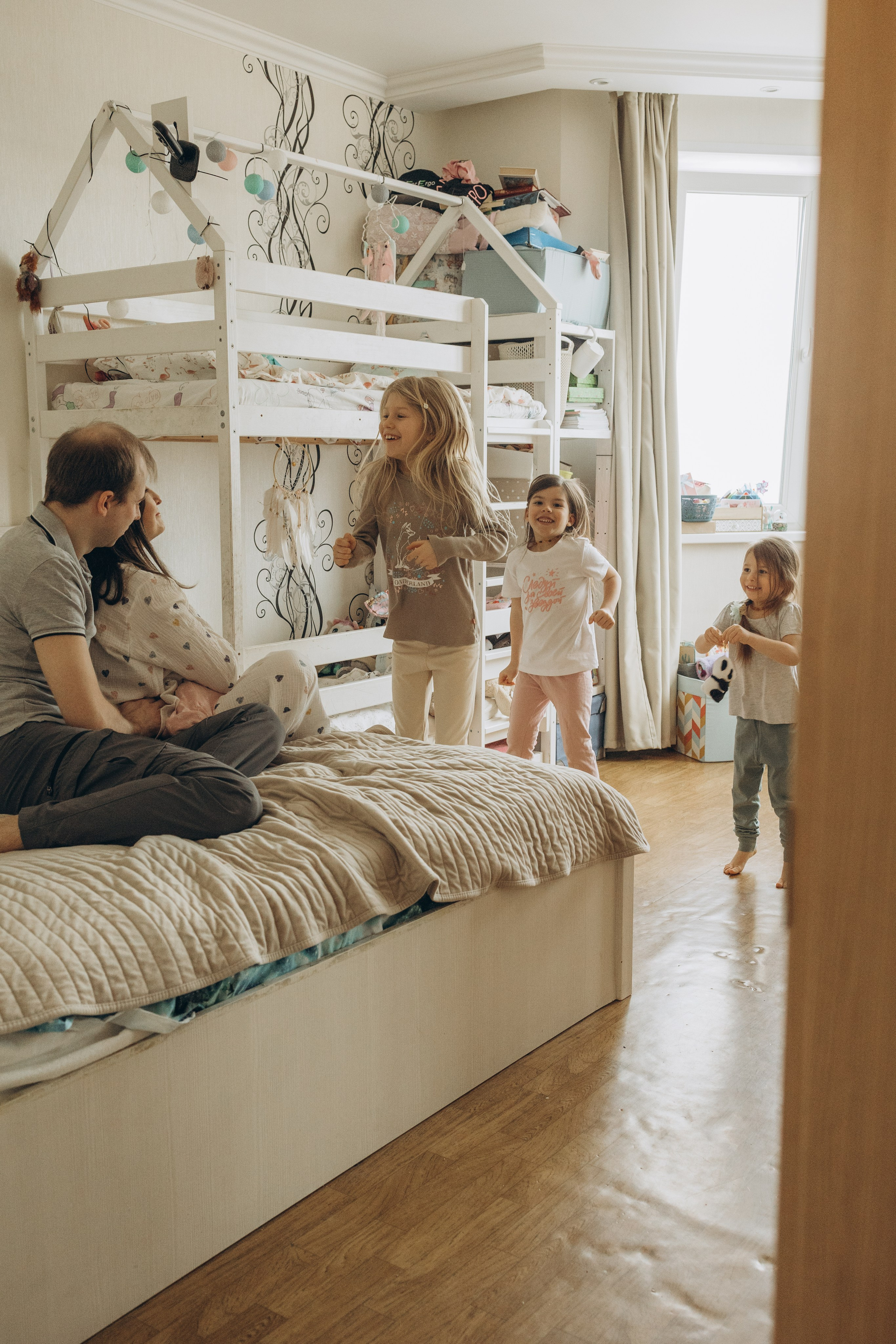 Эля, Вася, Алиса, Ева, Мира и Яся. Семейный фотограф в Москве Виктория Ястребинская