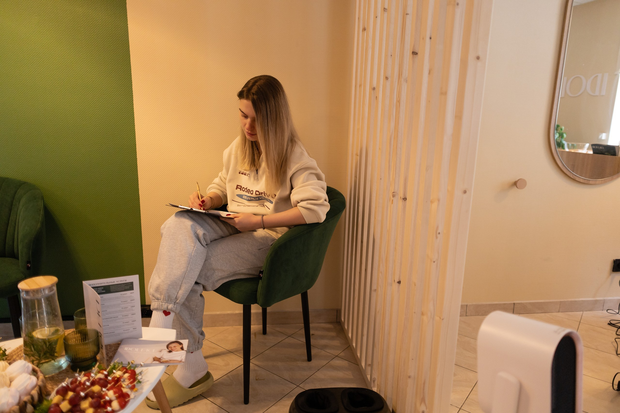 Открытие студии массажа лица. Фотограф в Самаре и Самарской области Констанция