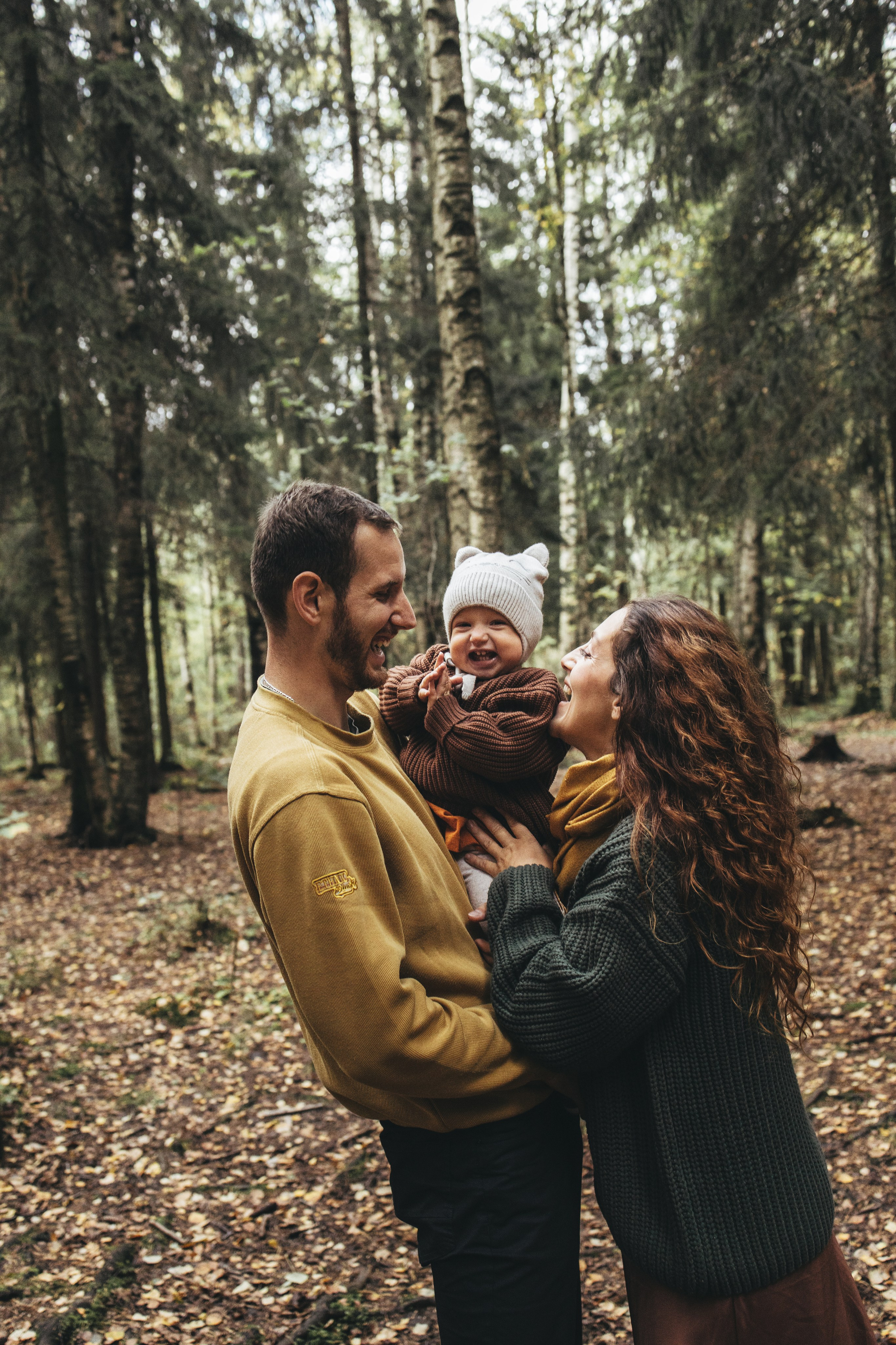 Семья Жени и Леси спустя год. Фотограф Дарья Корель Санкт-Петербург