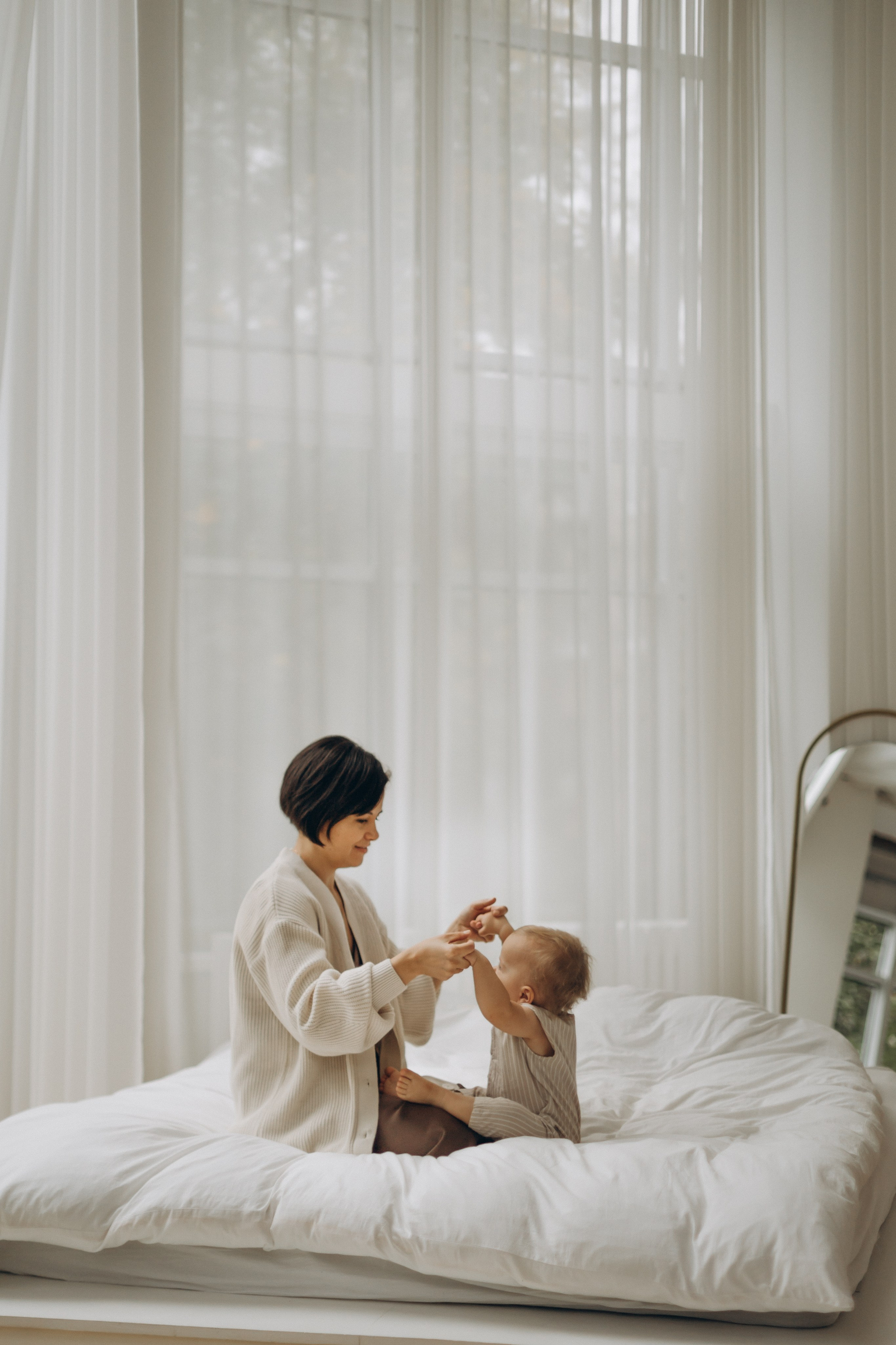 Фотосессия с малышом в студии. Семейный фотограф в Москве и Королеве Евгения Баукова