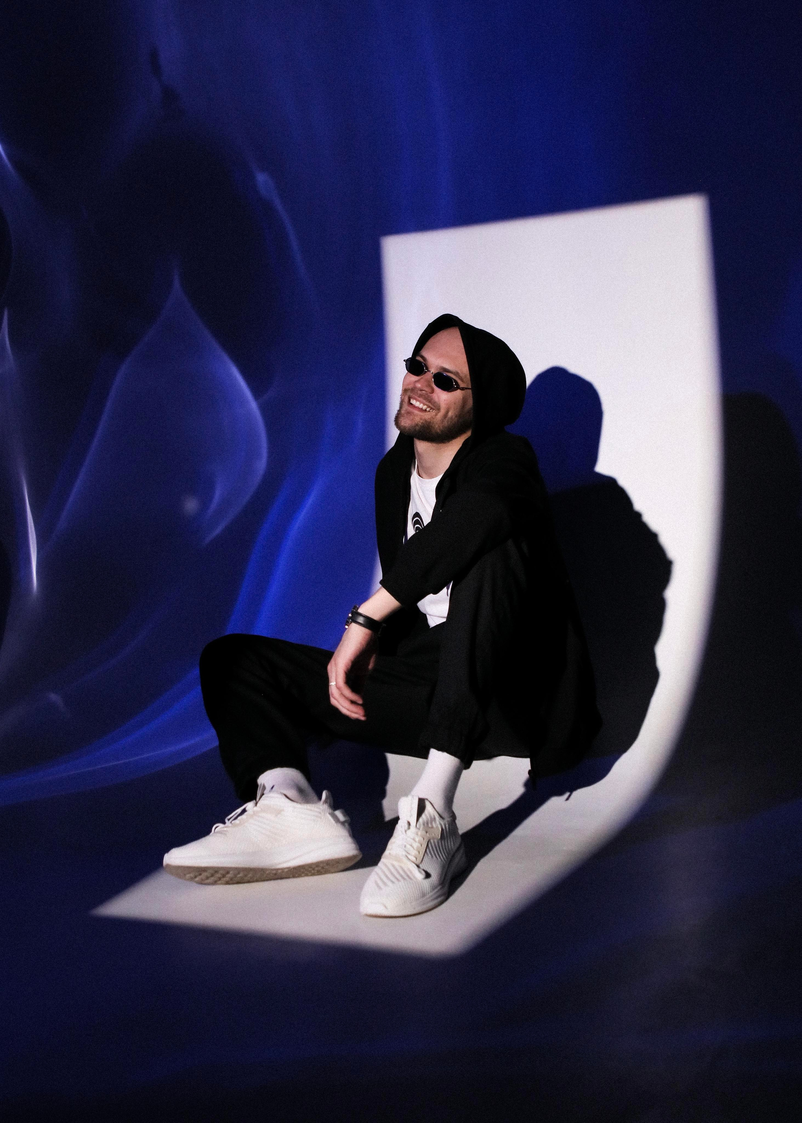 Цветной свет в студии. Профессиональный фотограф в Новосибирске Белоновский Павел