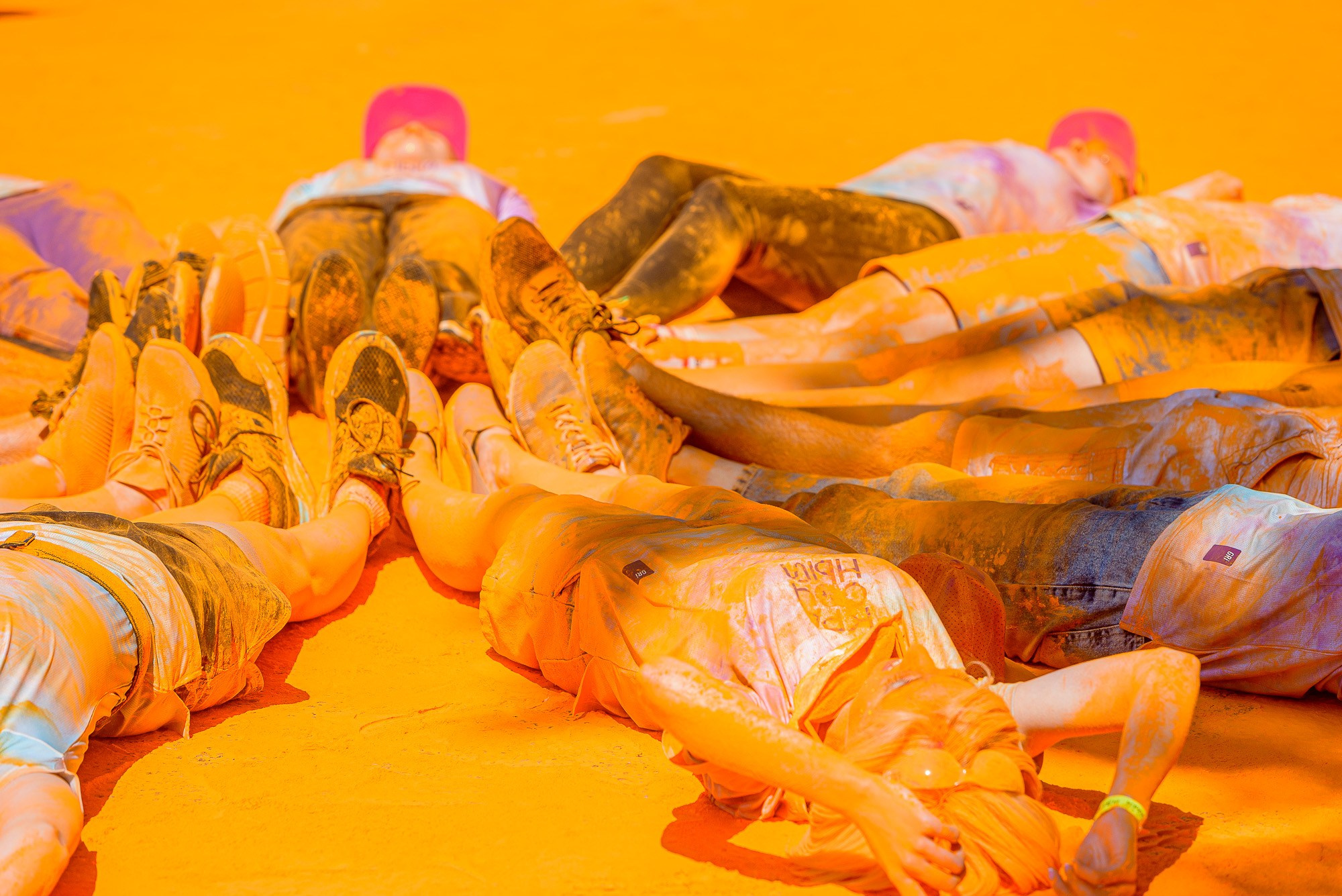 Красочные волонтеры!. Репортажный фотограф Сергей Квартальнов