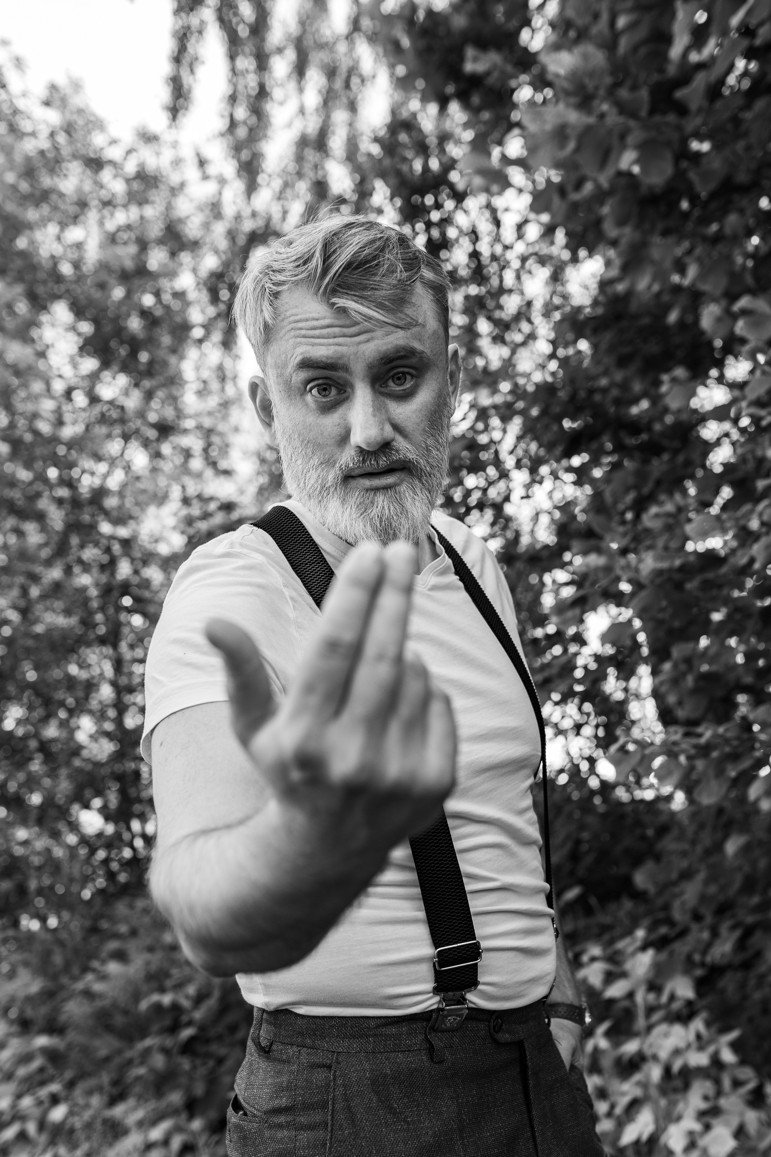 Фотосессия актёра Владимира Цупка на природе. Фотограф в Москве Анна Яковлева