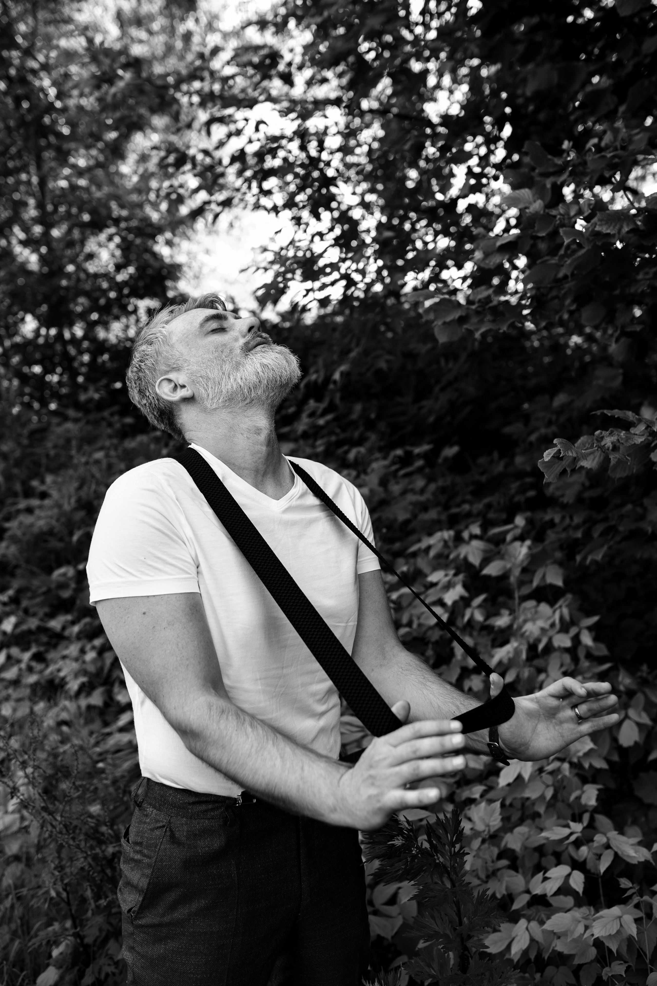 Фотосессия актёра Владимира Цупка на природе. Фотограф в Москве Анна Яковлева