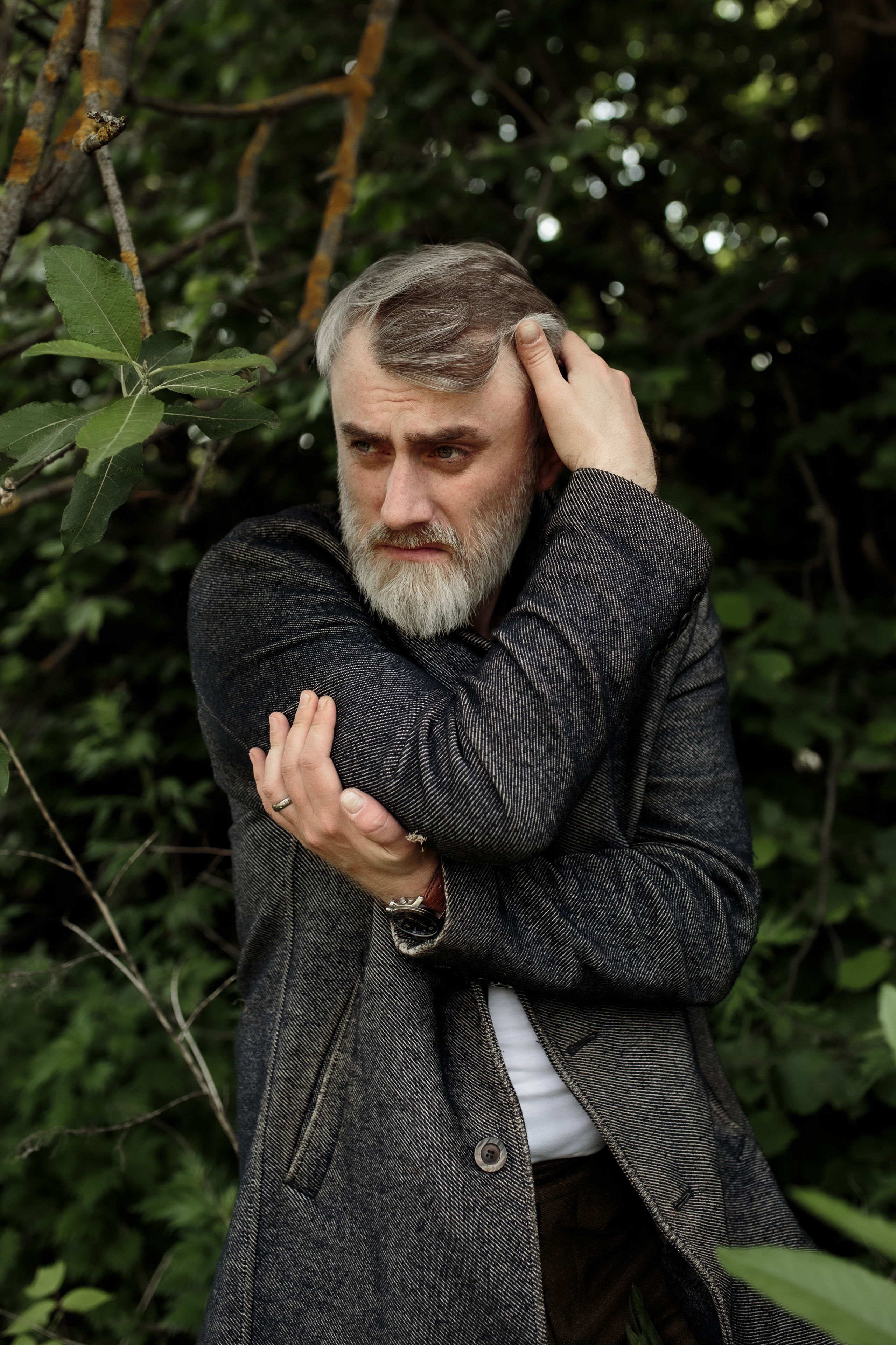 Фотосессия актёра Владимира Цупка на природе. Фотограф в Москве Анна Яковлева