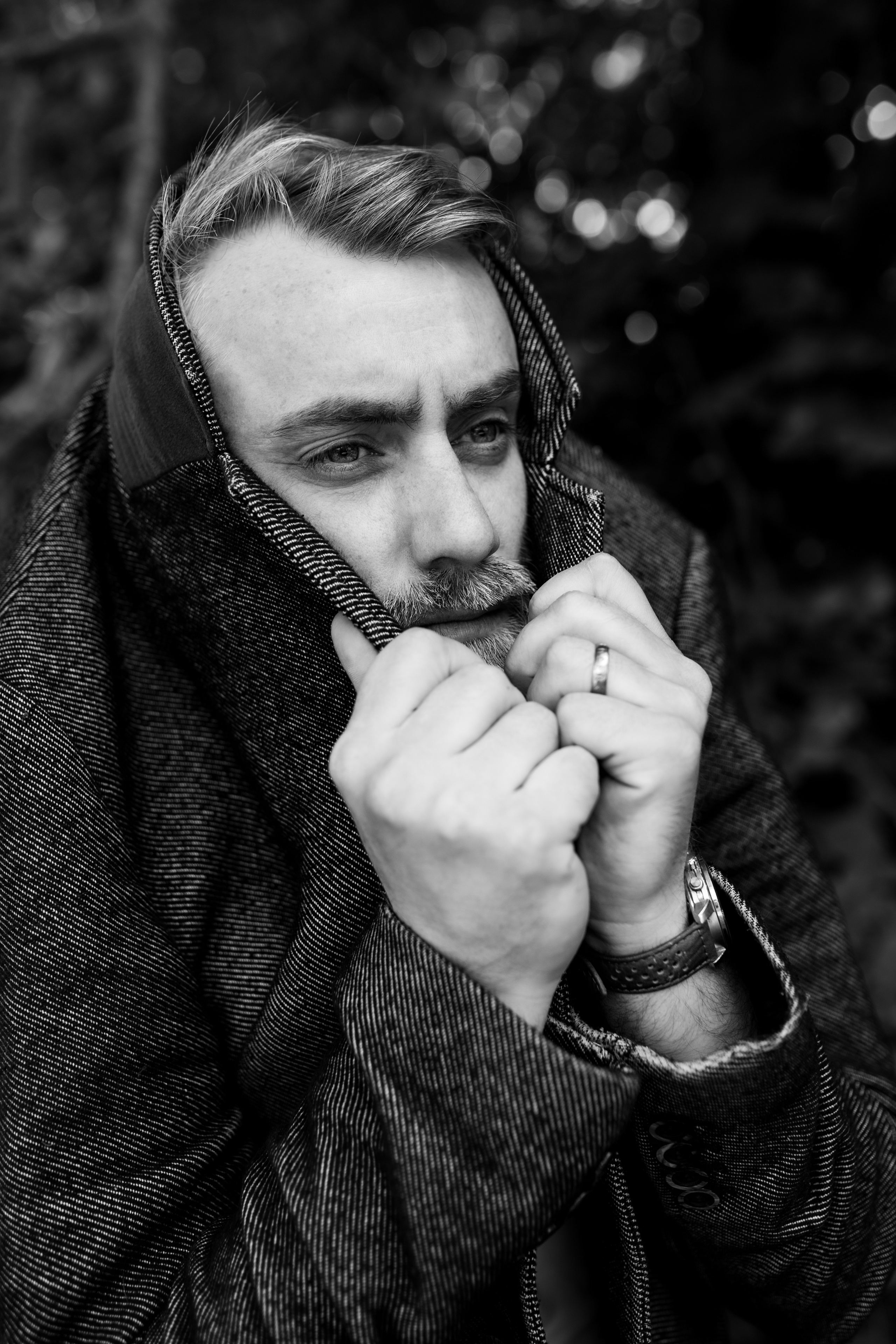 Фотосессия актёра Владимира Цупка на природе. Фотограф в Москве Анна Яковлева