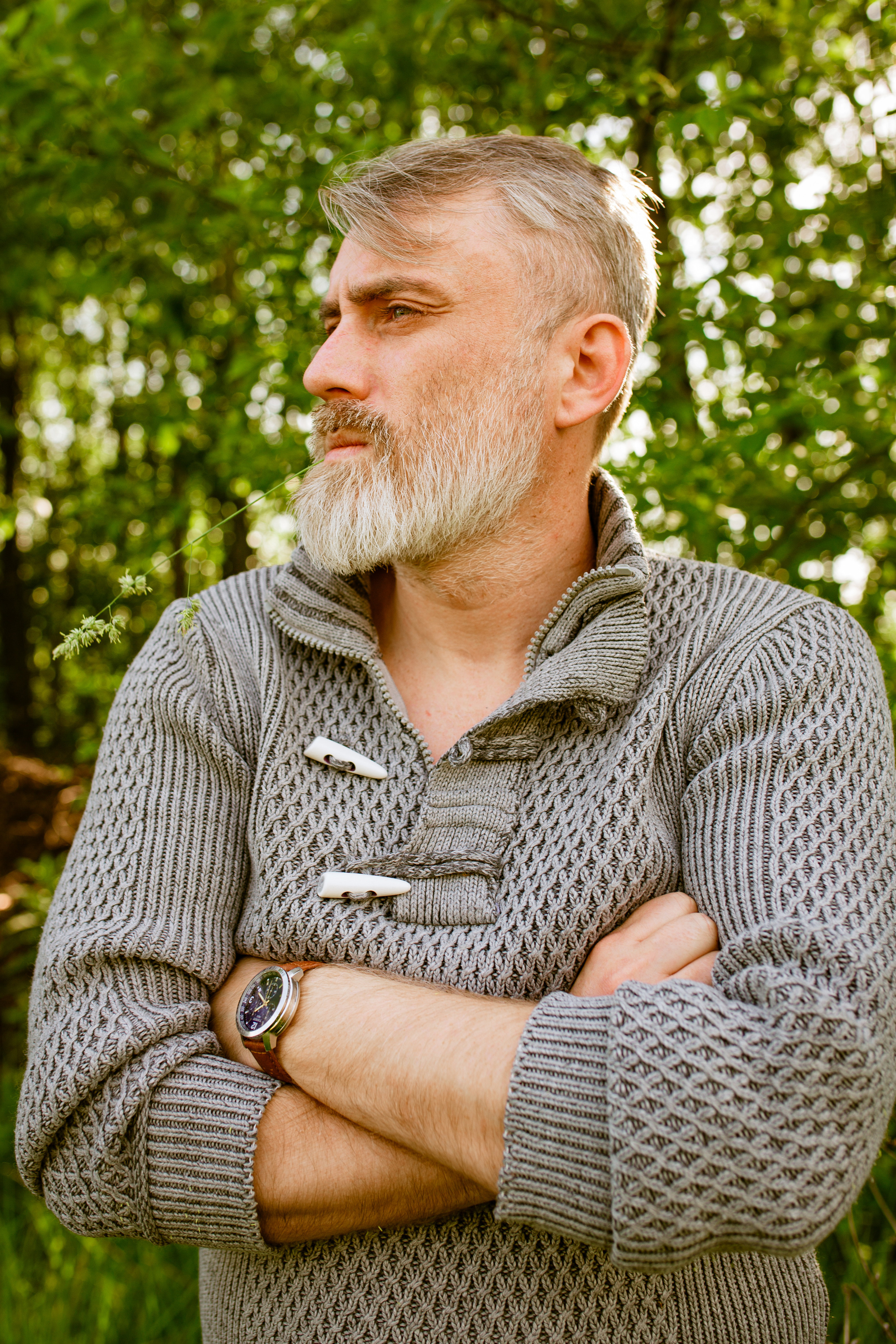 Фотосессия актёра Владимира Цупка на природе. Фотограф в Москве Анна Яковлева