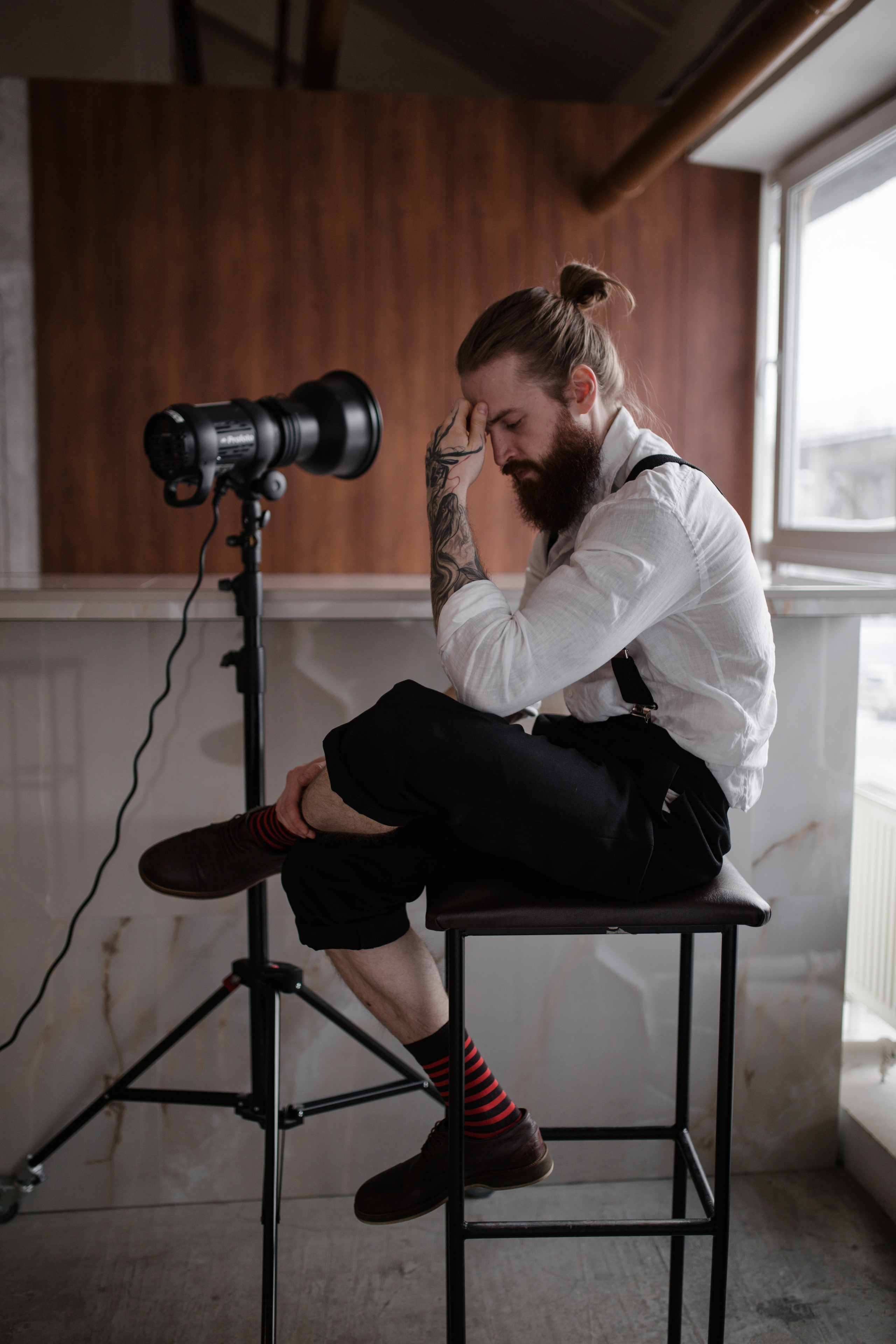 Фотосессия Кирилла в студии. Фотограф в Москве Анна Яковлева