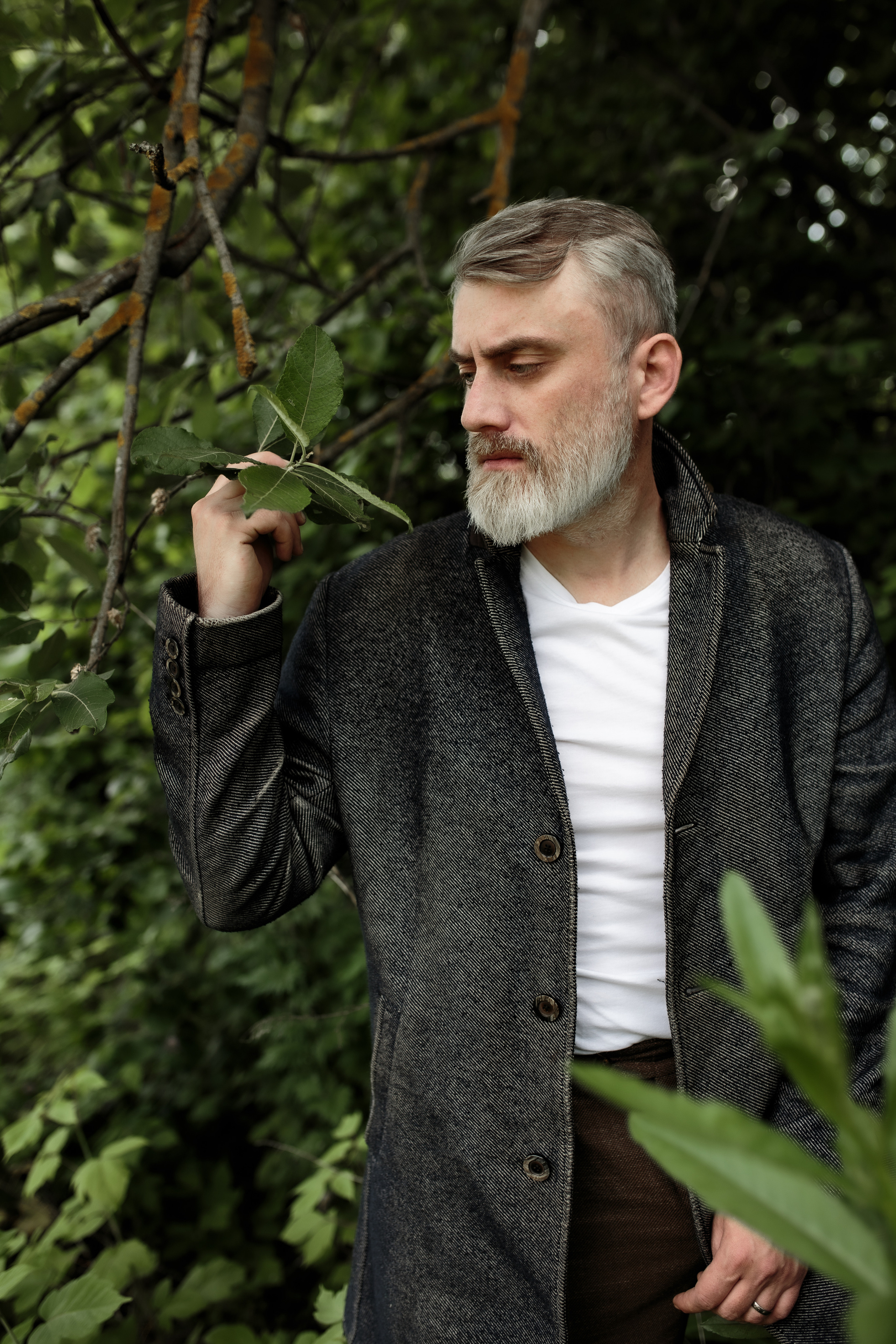 Фотосессия актёра Владимира Цупка на природе. Фотограф в Москве Анна Яковлева