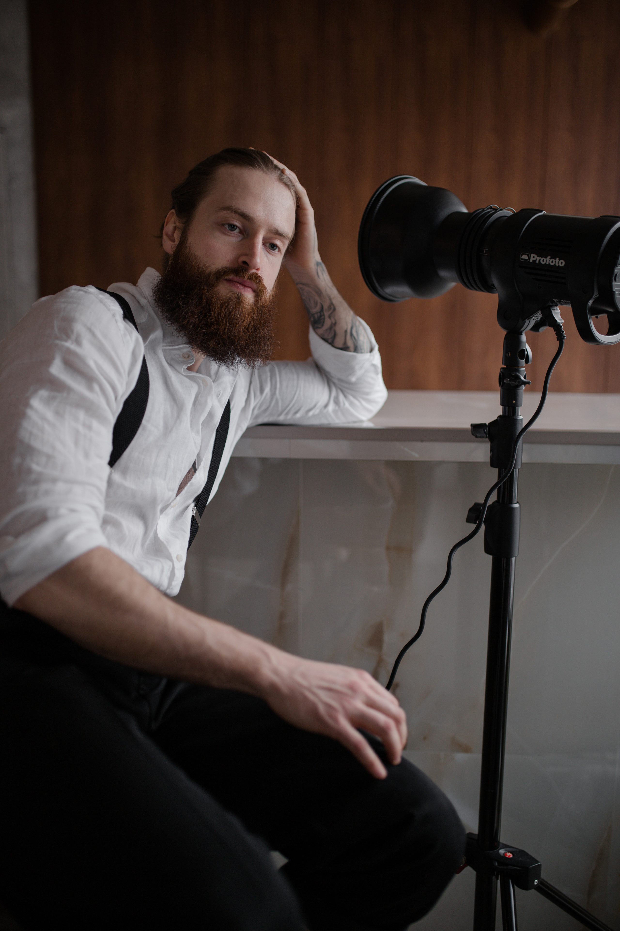 Фотосессия Кирилла в студии. Фотограф в Москве Анна Яковлева