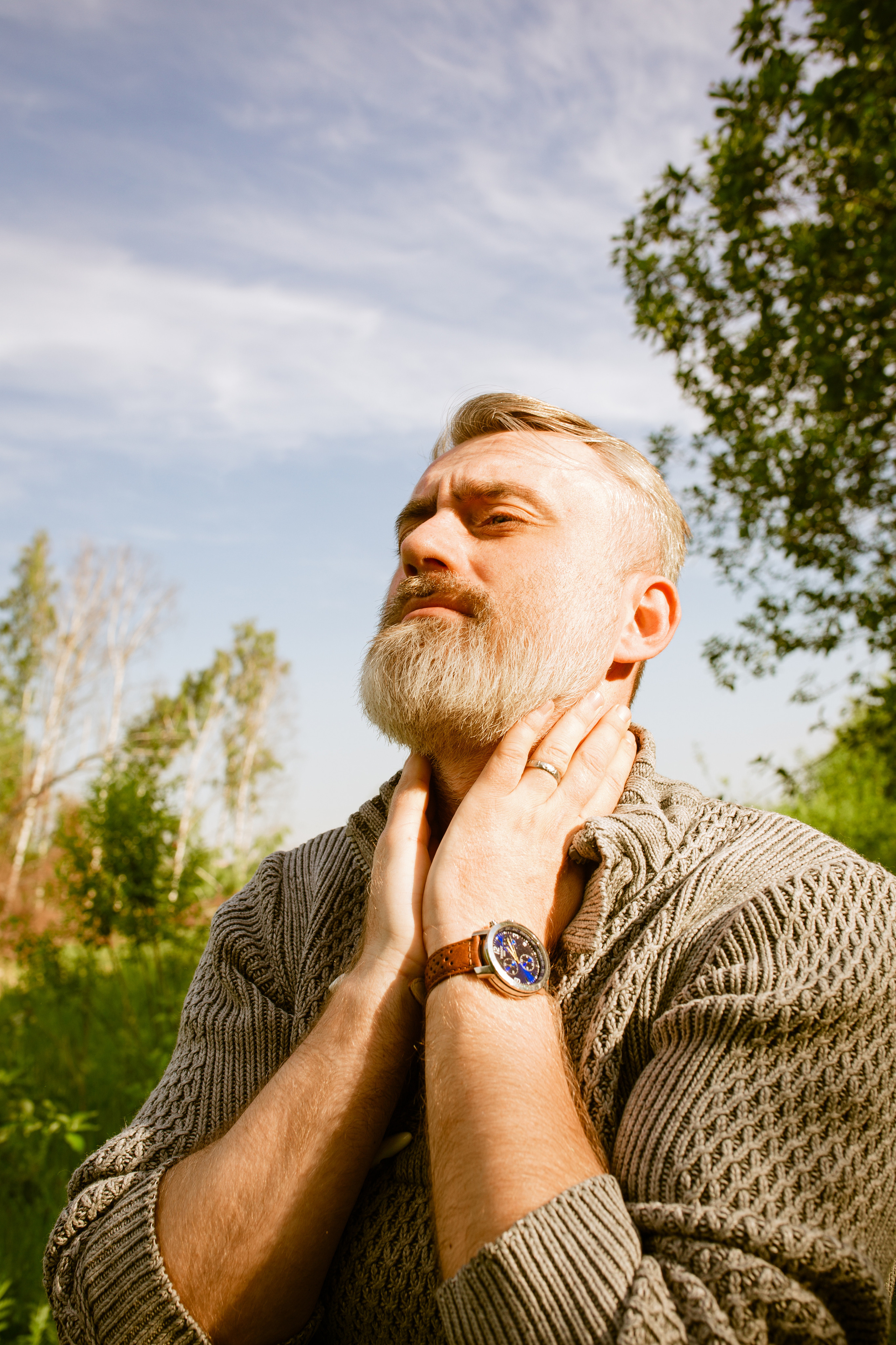 Фотосессия актёра Владимира Цупка на природе. Фотограф в Москве Анна Яковлева