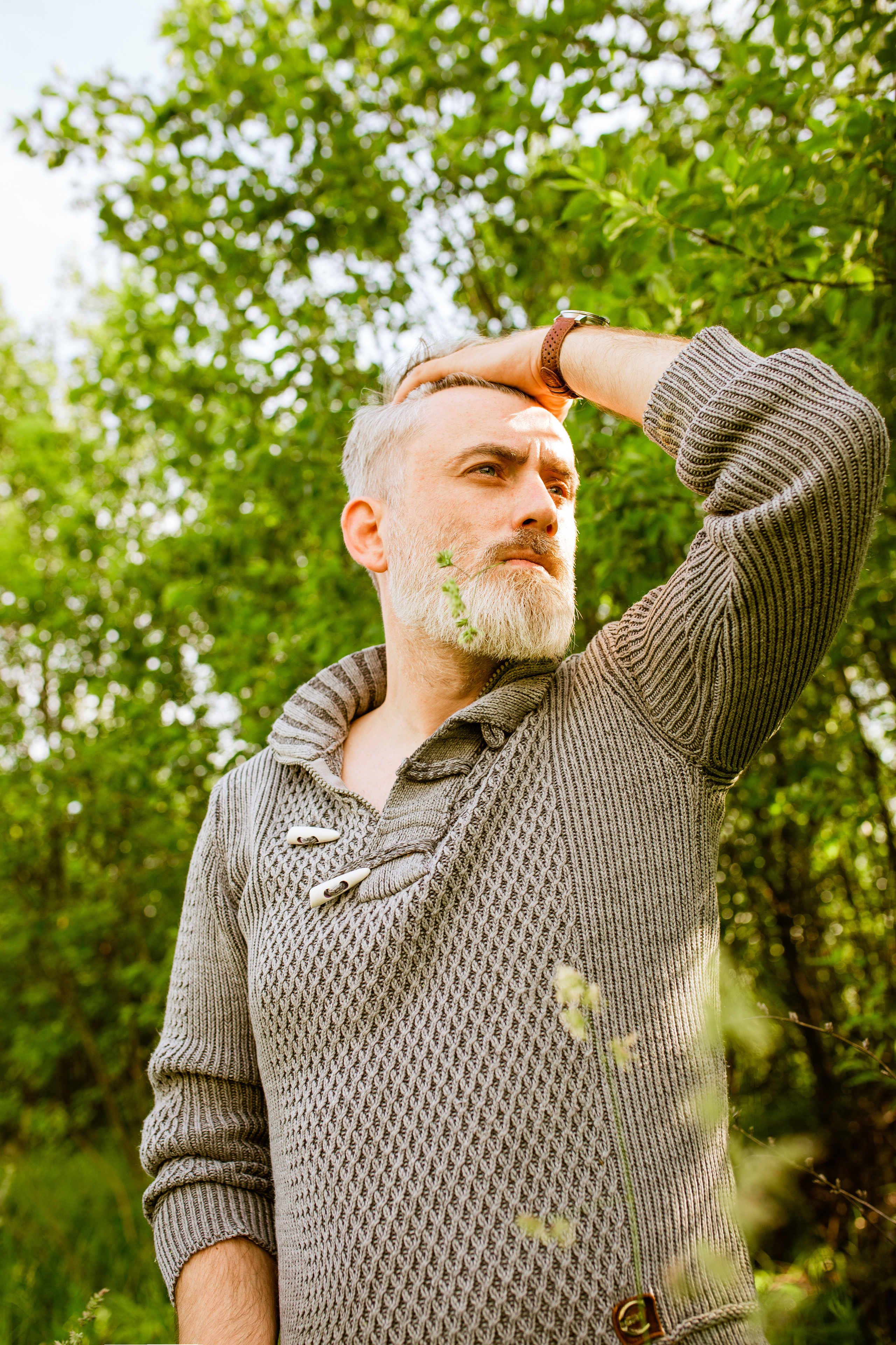 Фотосессия актёра Владимира Цупка на природе. Фотограф в Москве Анна Яковлева