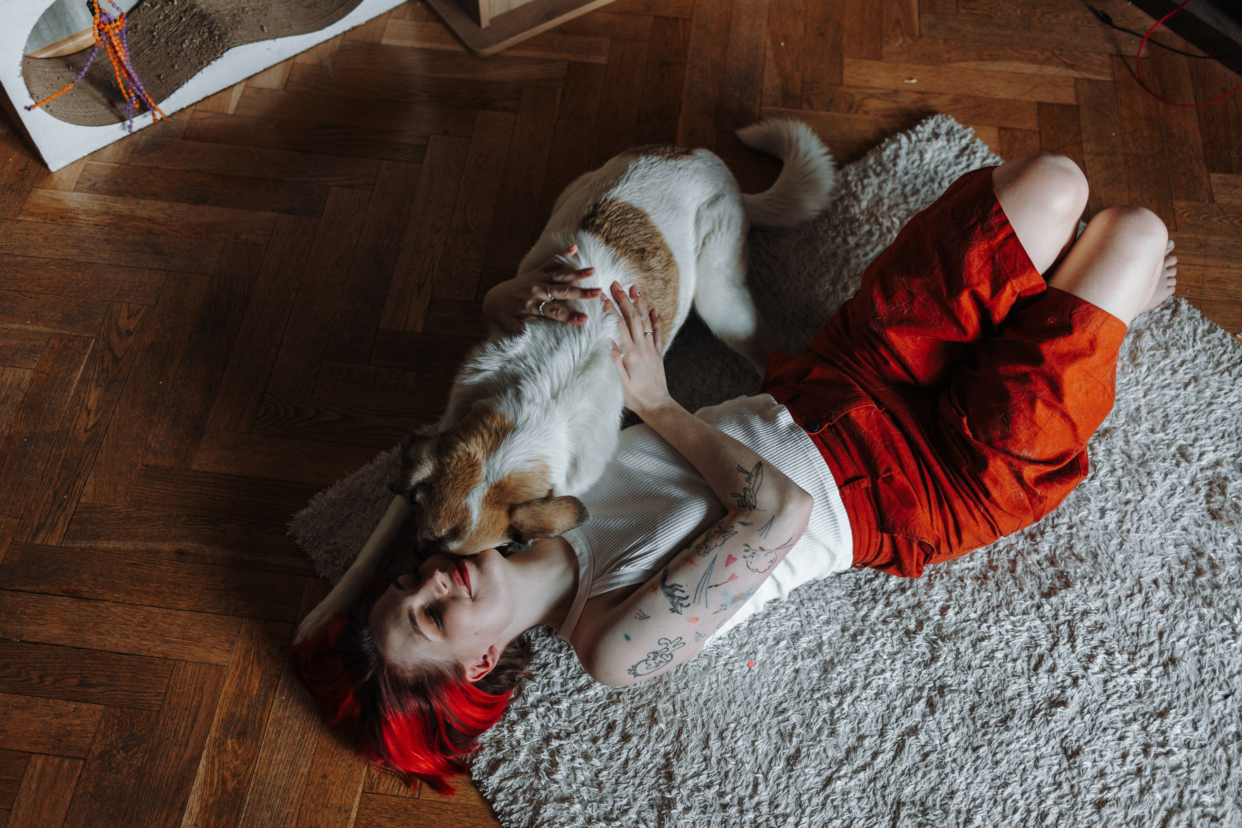 Саша и ее хвосты. Фотограф — Анималист | Санкт-Петербург