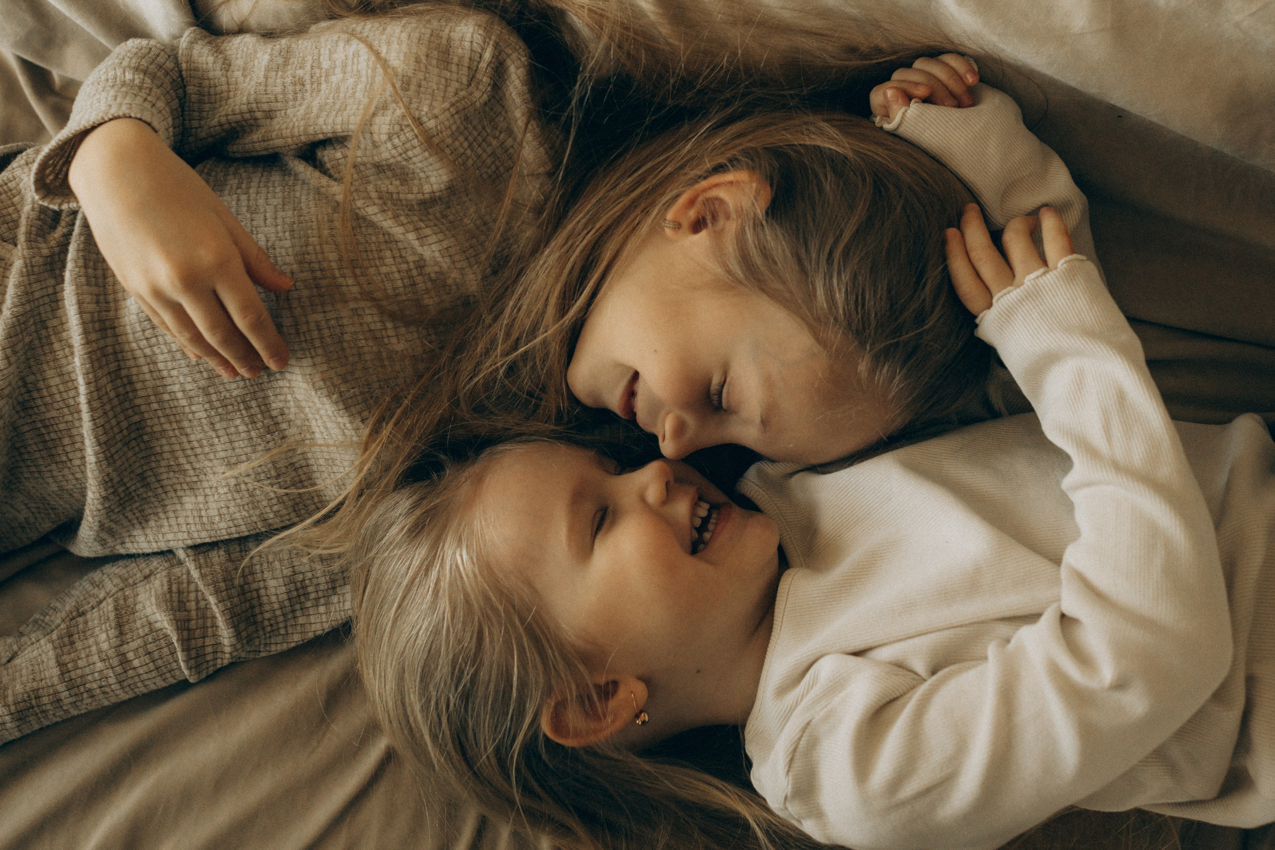 Маша, Ксюша и Аня. Семейный фотограф и детский фотограф в Волгограде Алеся Бутакова — дет