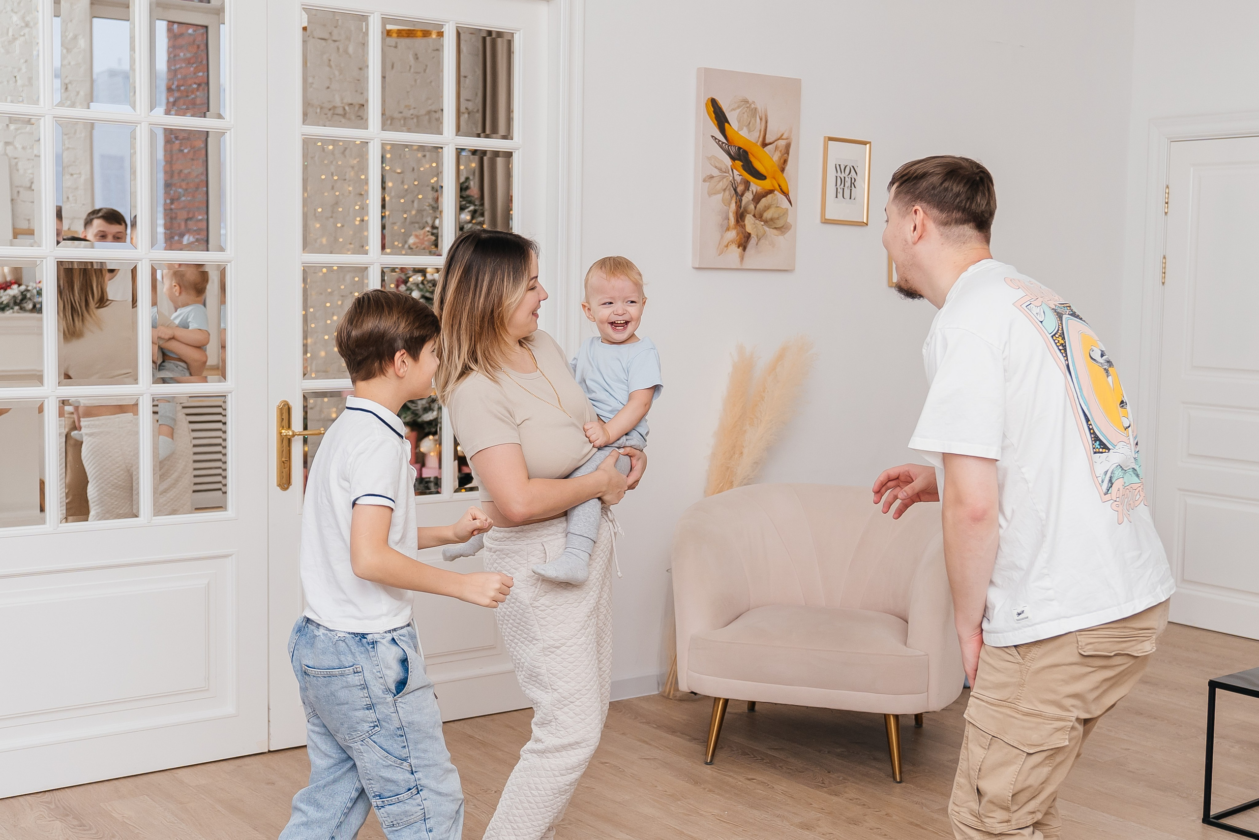 Семейная фотосессия. Семейный и репортажный фотограф в Москве Оксана Шилова
